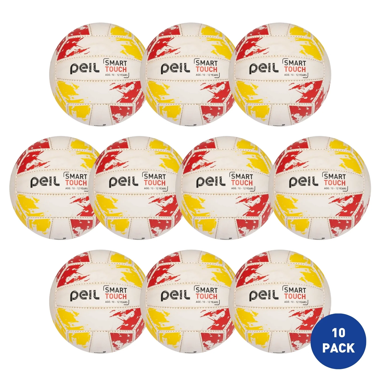 Peil Smart Touch Ball 10-12 White - 10 Pack