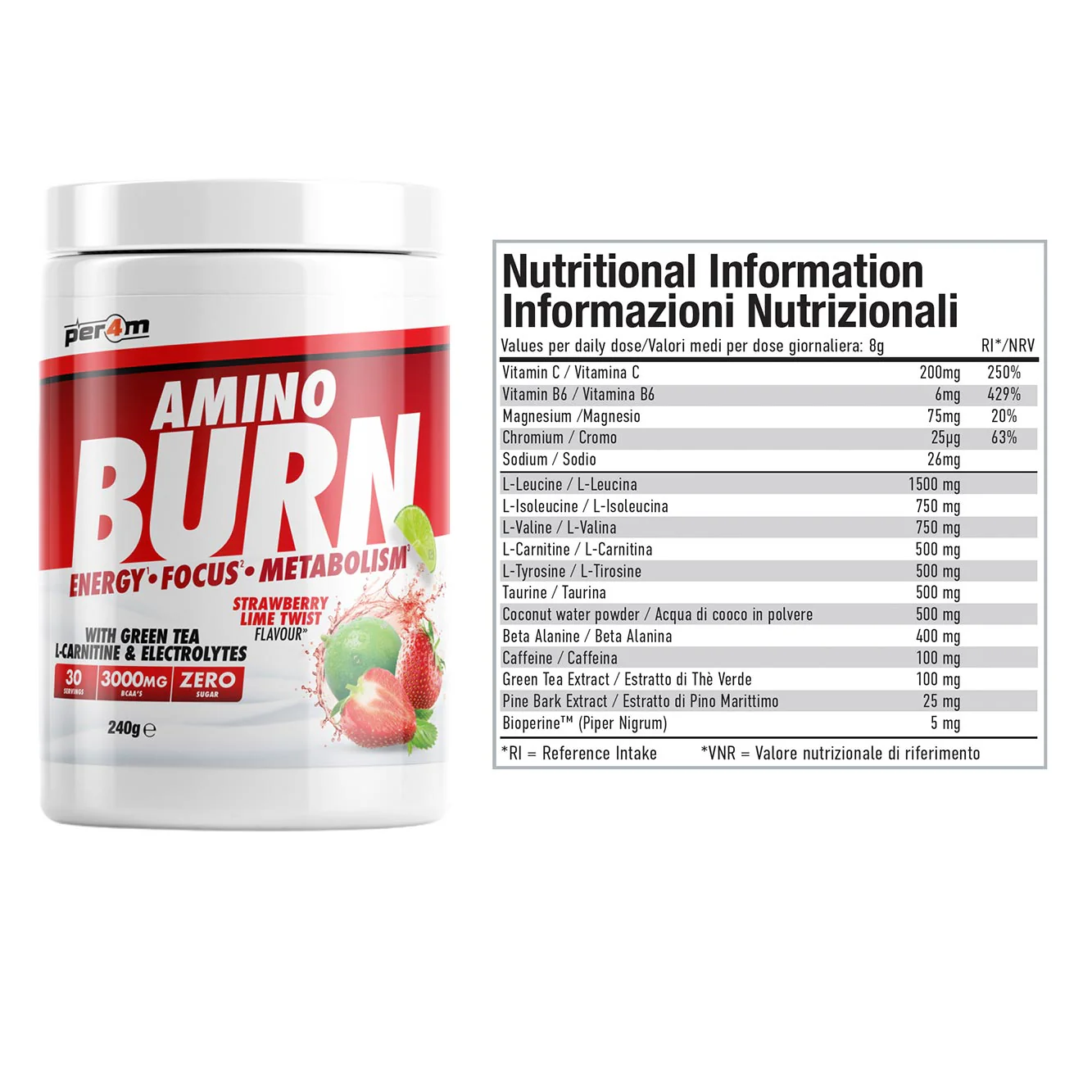 Per4m Amino Burn 240g - Image 7