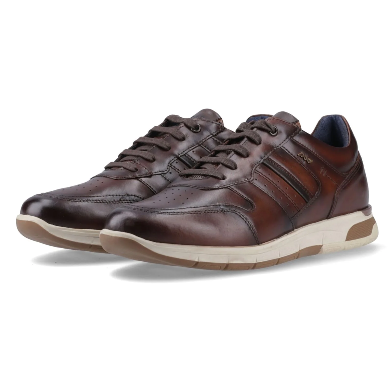 Pod Mens Arrow Casual Shoe Tan/Brown - Image 4