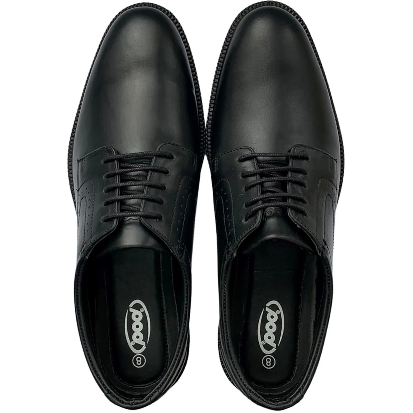 Pod Mens Malone Derby Black - Image 2