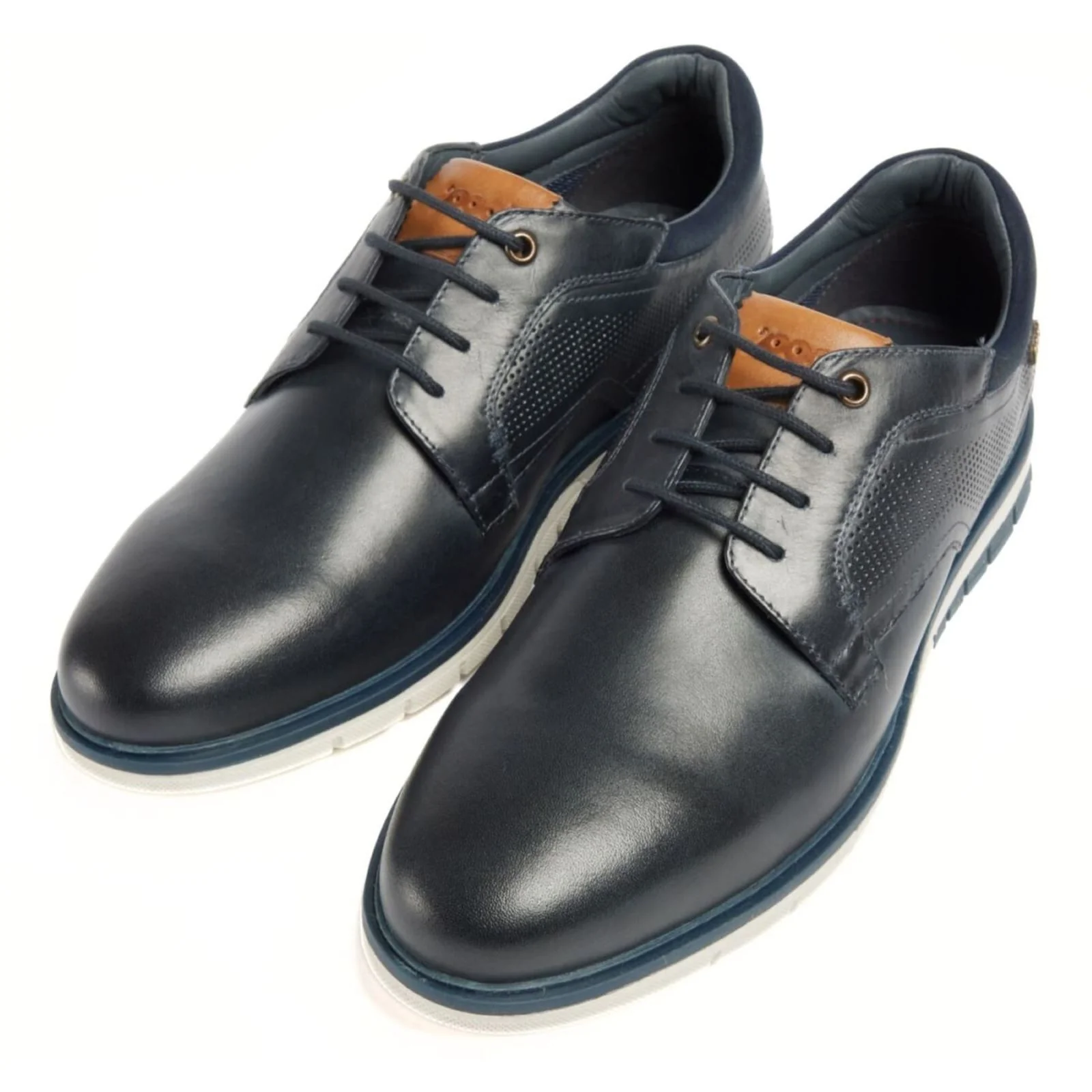 Pod Mens Merlin Casual Shoe Navy - Image 4