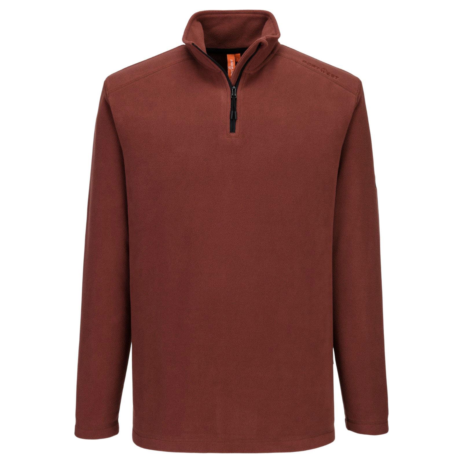 Portwest Ben Mens Lightweight Half-Zip Fleece - Image 3