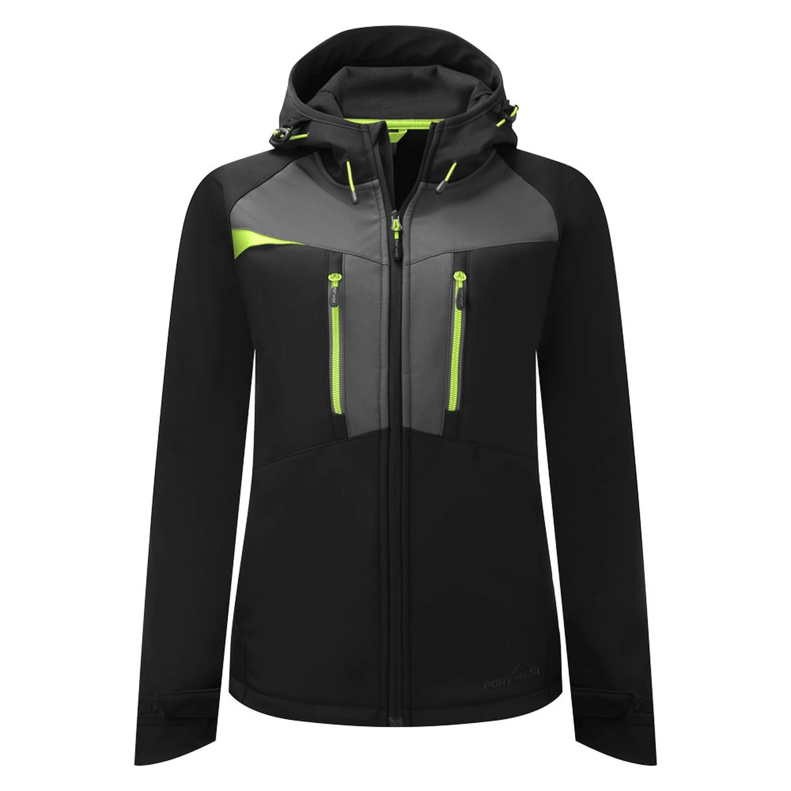 Portwest DX4 Women's Softshell (3L) Black - Image 2