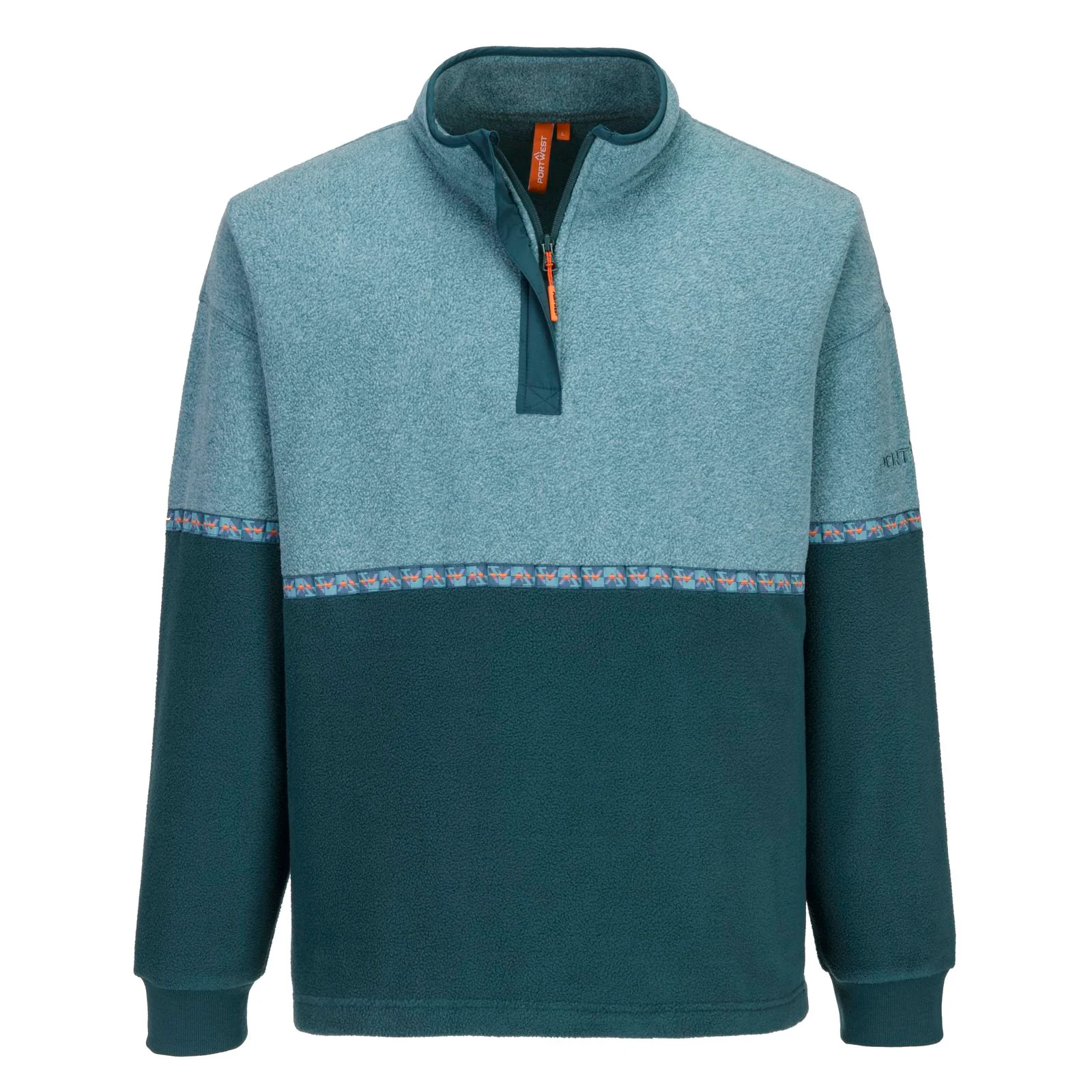Portwest Foyle Mens Fleece Bottle Green - Image 2