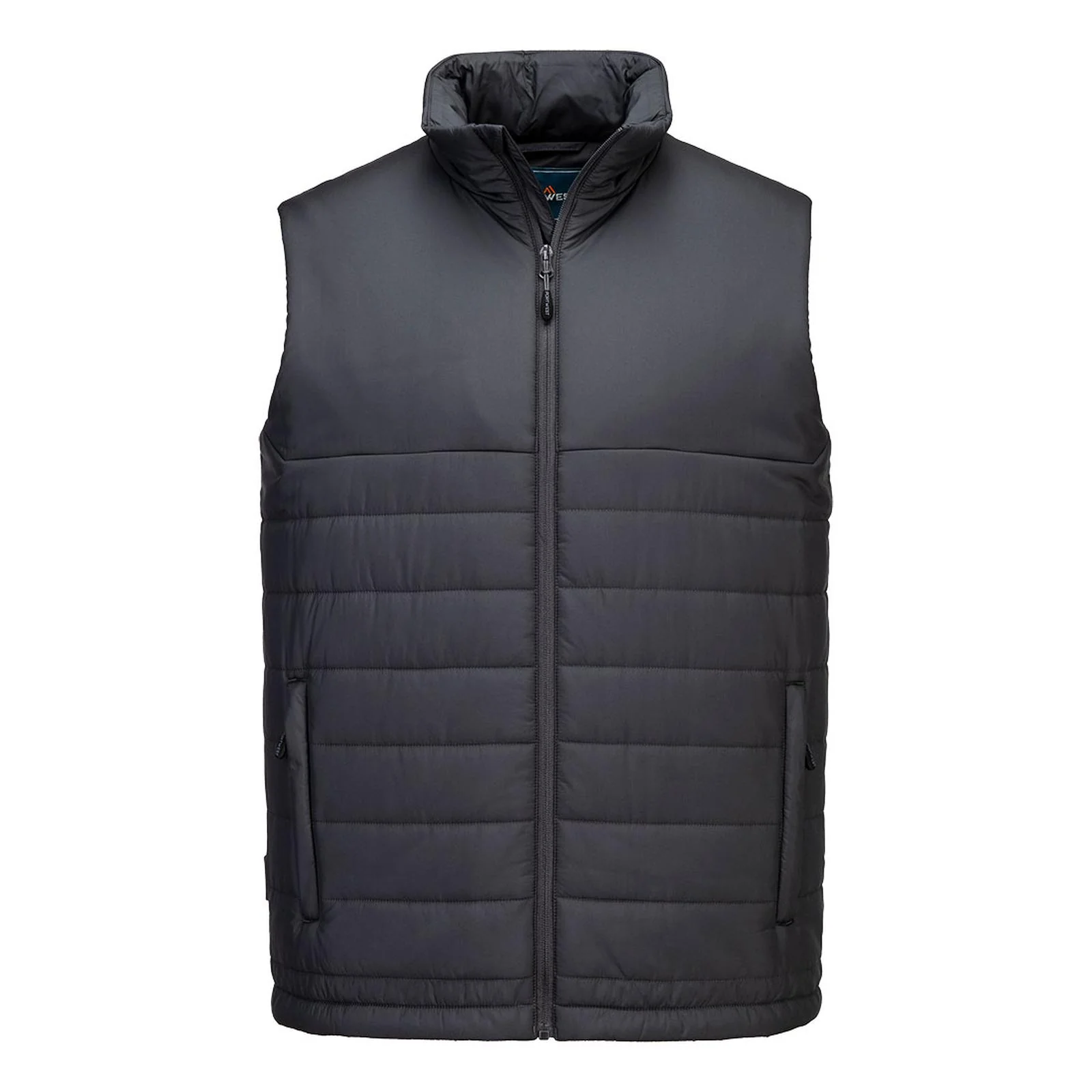 Portwest Professional Insulated Baffle Gilet Metal Grey - Image 2