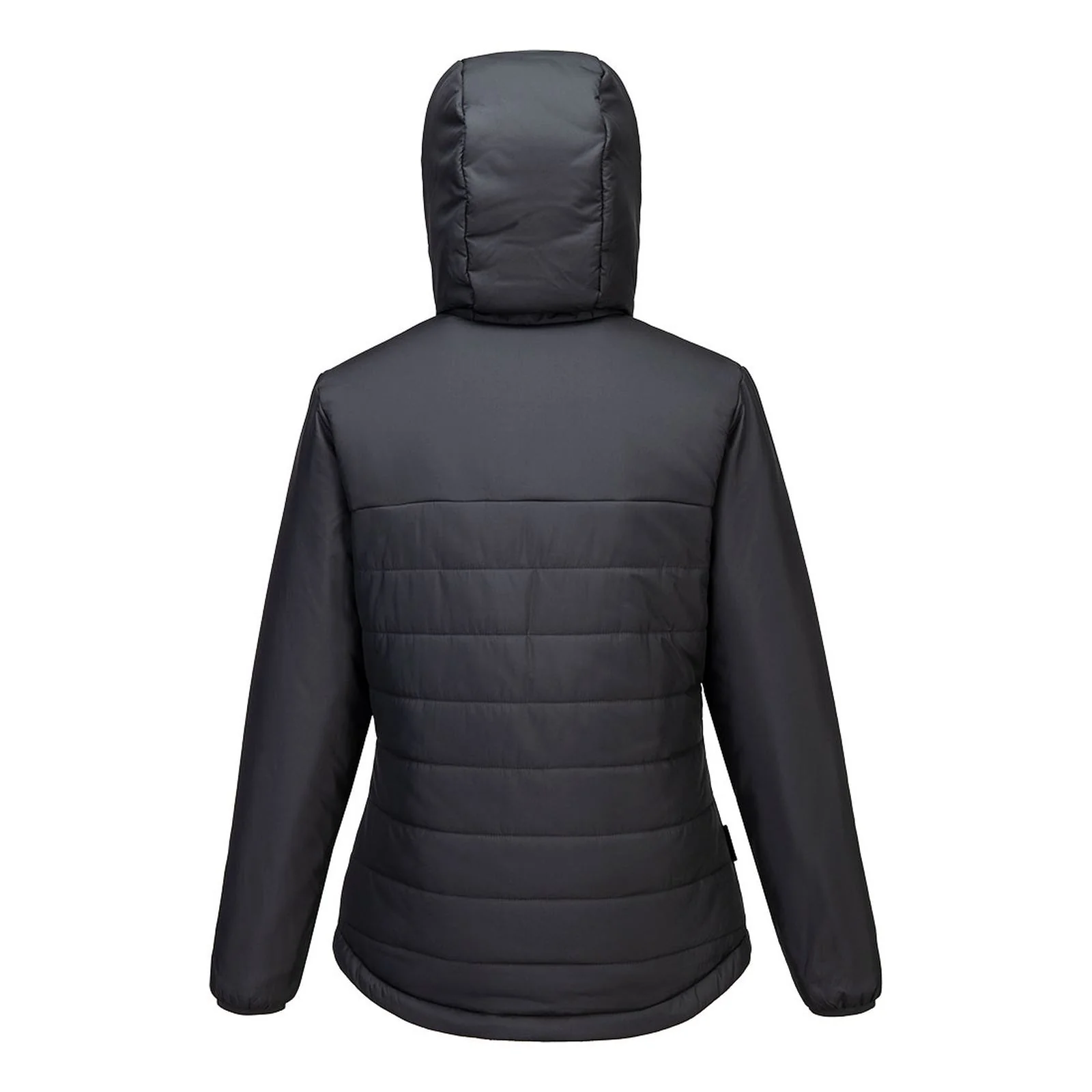 Portwest Professional Women's Hooded Insulated Baffle Jacket Metal Grey - Image 4