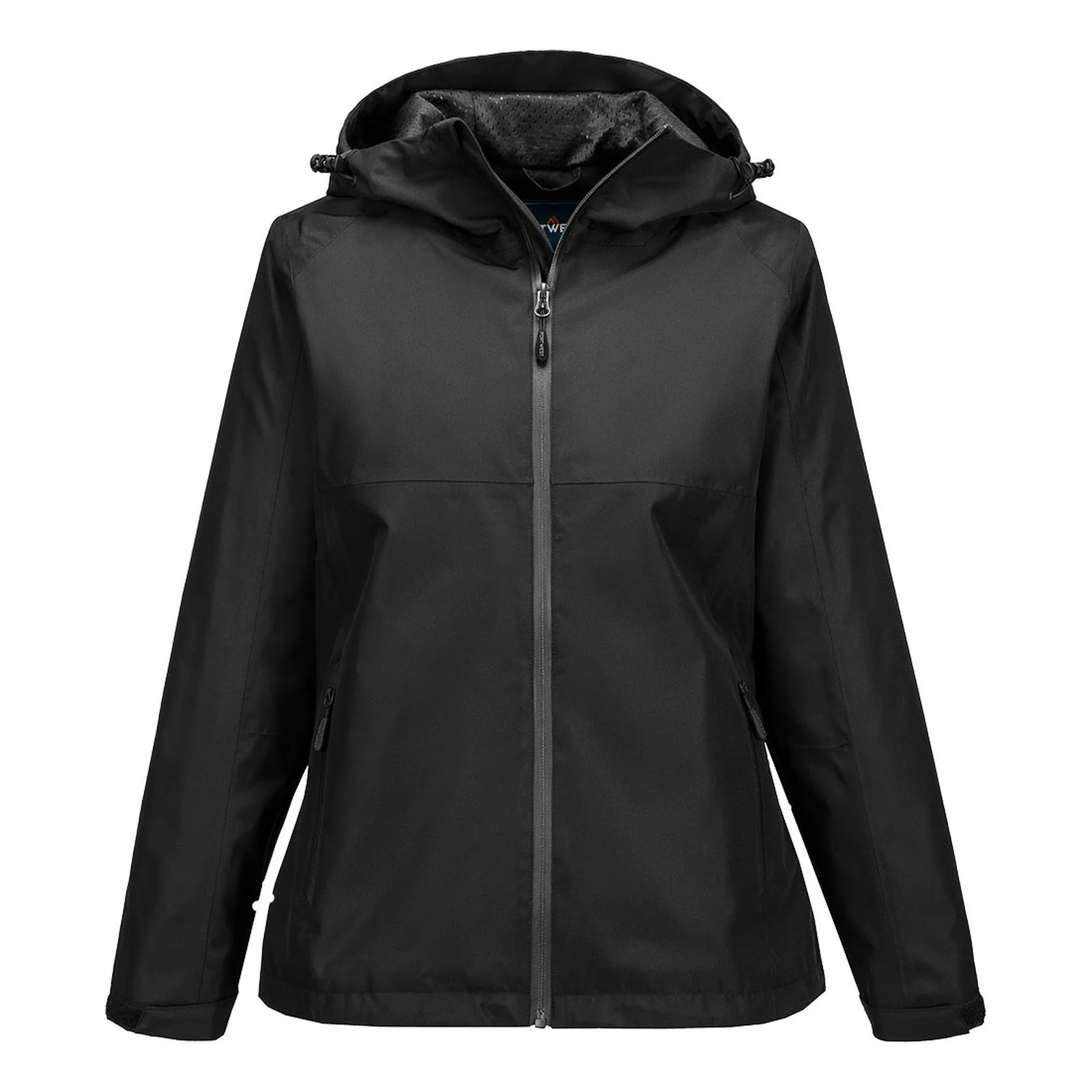 Portwest Women's Professional Rain Jacket Black - Image 2