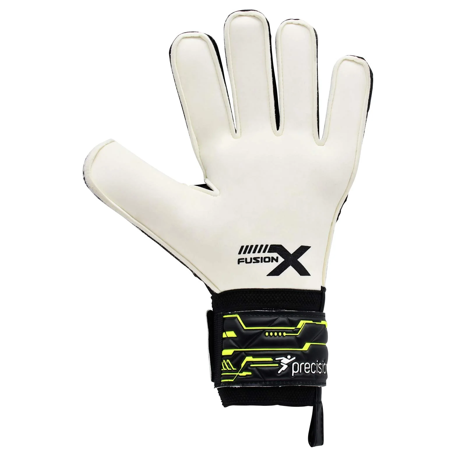 Precision Fusion X Flat Cut Finger Protect Goalkeeper Gloves - Image 3