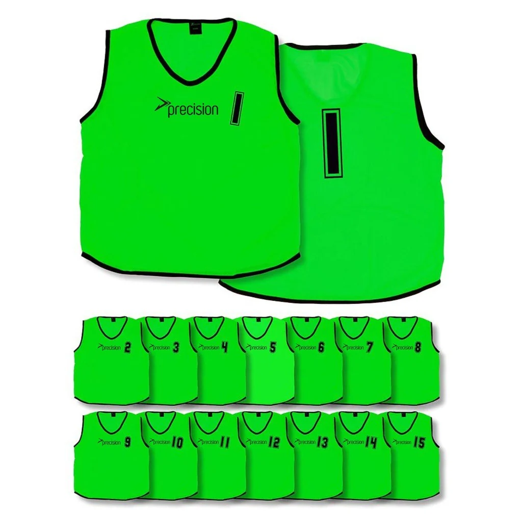 Precision Reydon Mesh Adult Training Bibs - Numbers 1-15