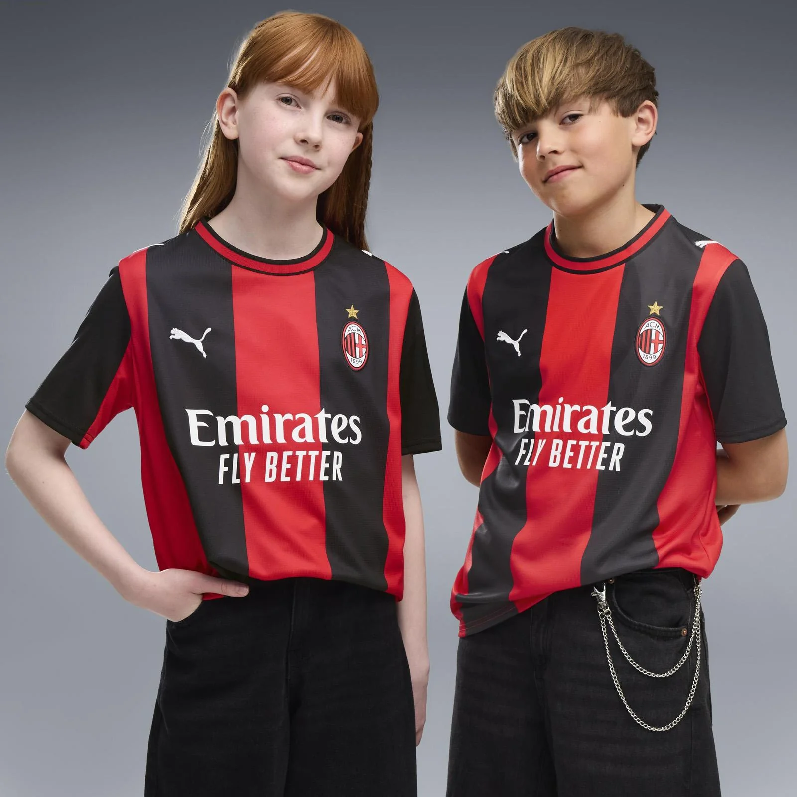 Puma AC Milan Football 2026/27 Kids Home Replica Jersey - Image 3