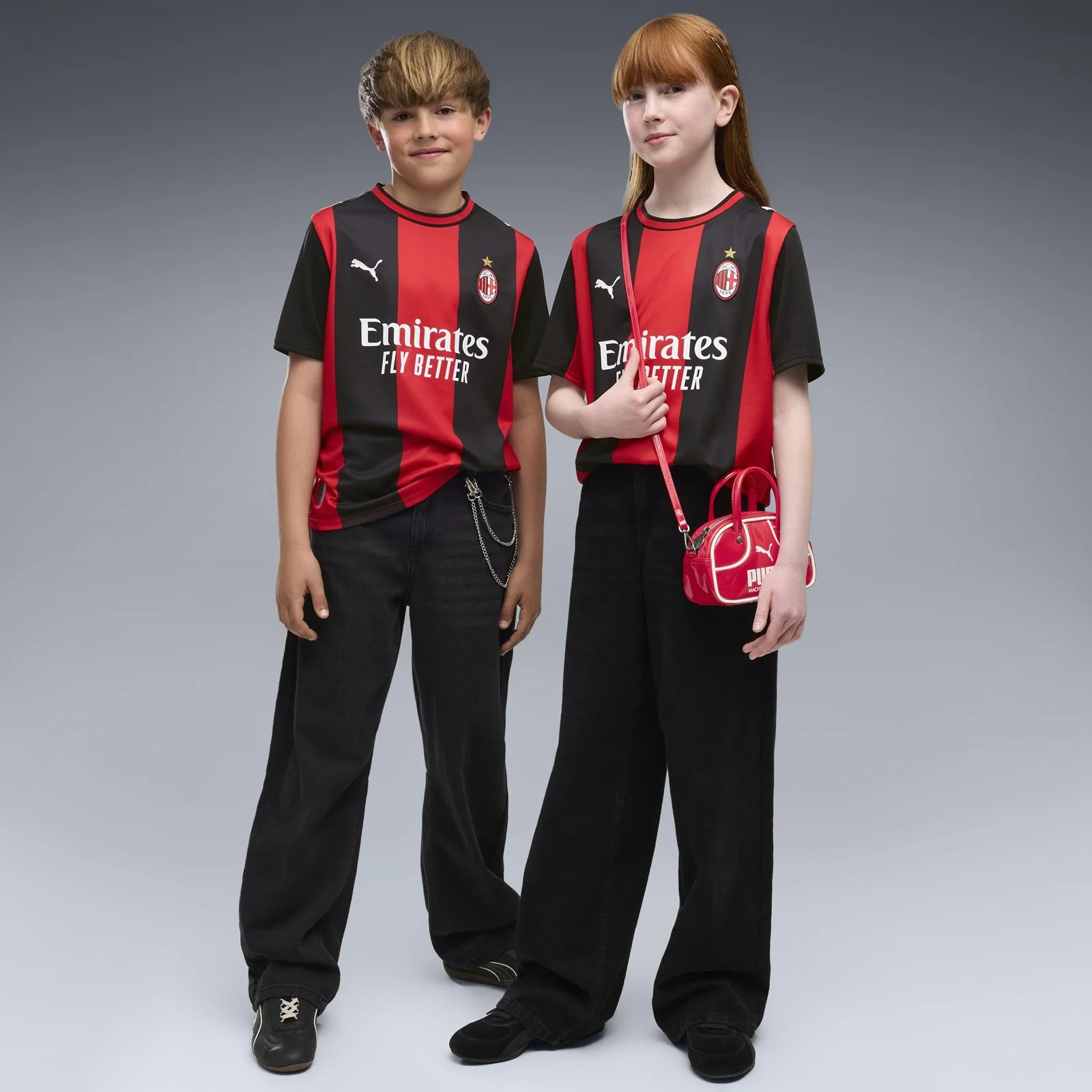 Puma AC Milan Football 2026/27 Kids Home Replica Jersey - Image 6