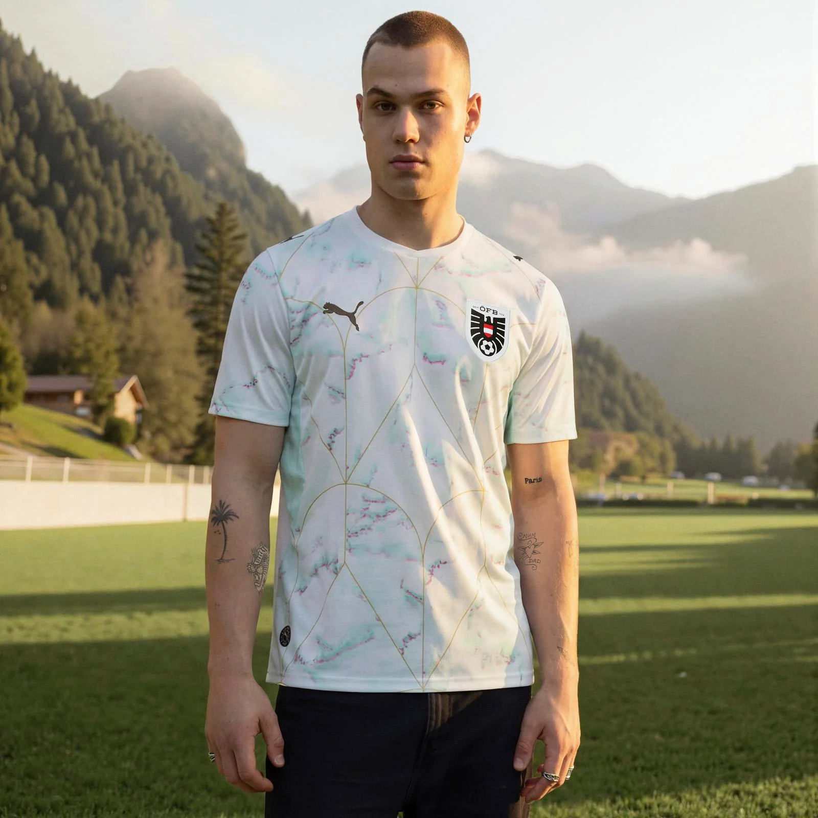Puma Austria Football World Cup 2026 Mens Away Jersey - Image 3