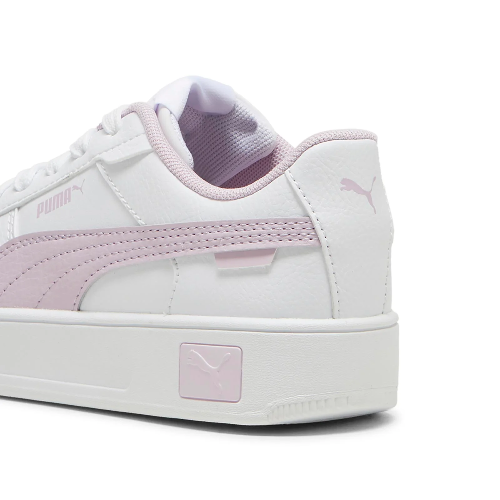 Puma Carina Street Jnr Girls White - Image 5