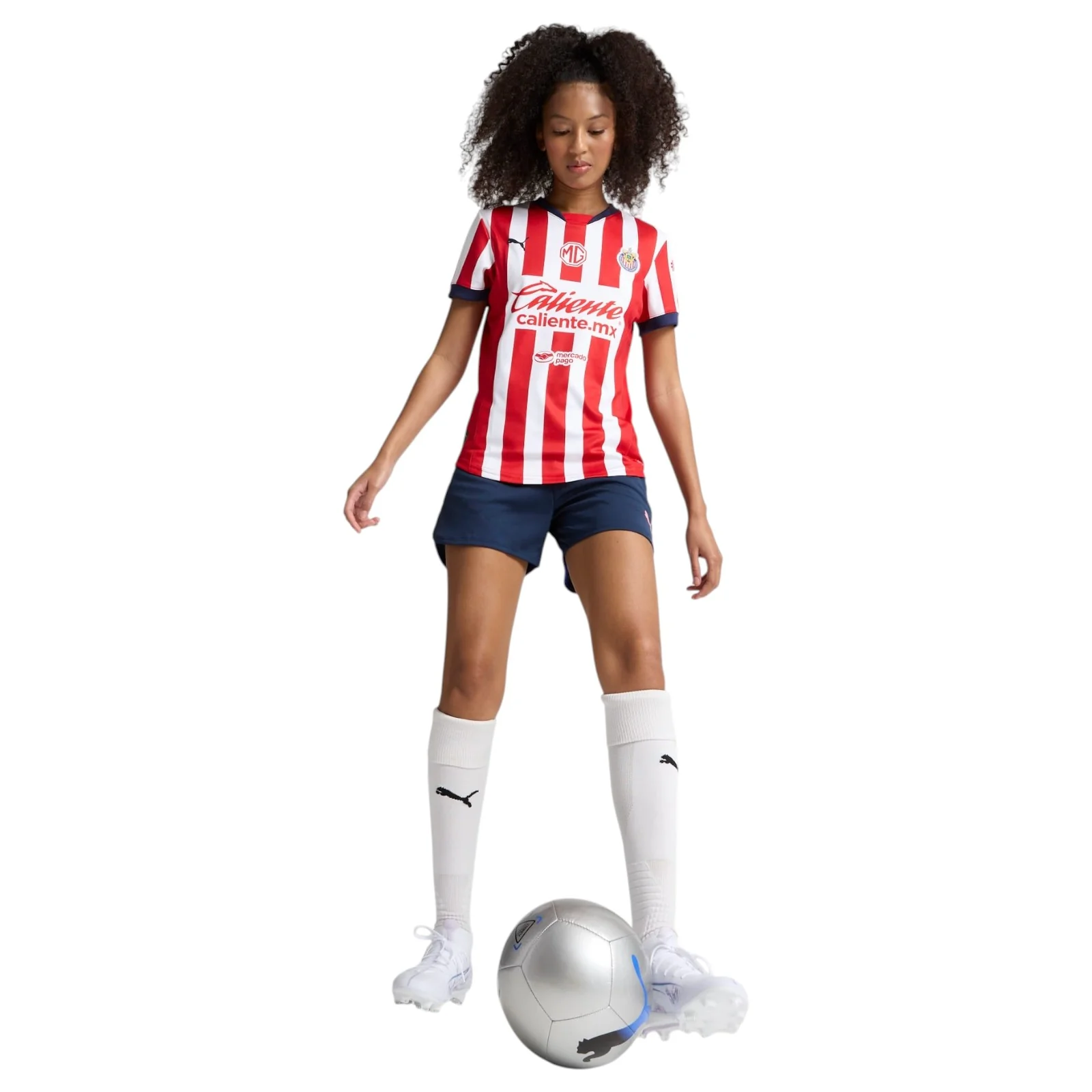 Puma Chivas Football 2024/25 Womens Home Jersey - Image 5