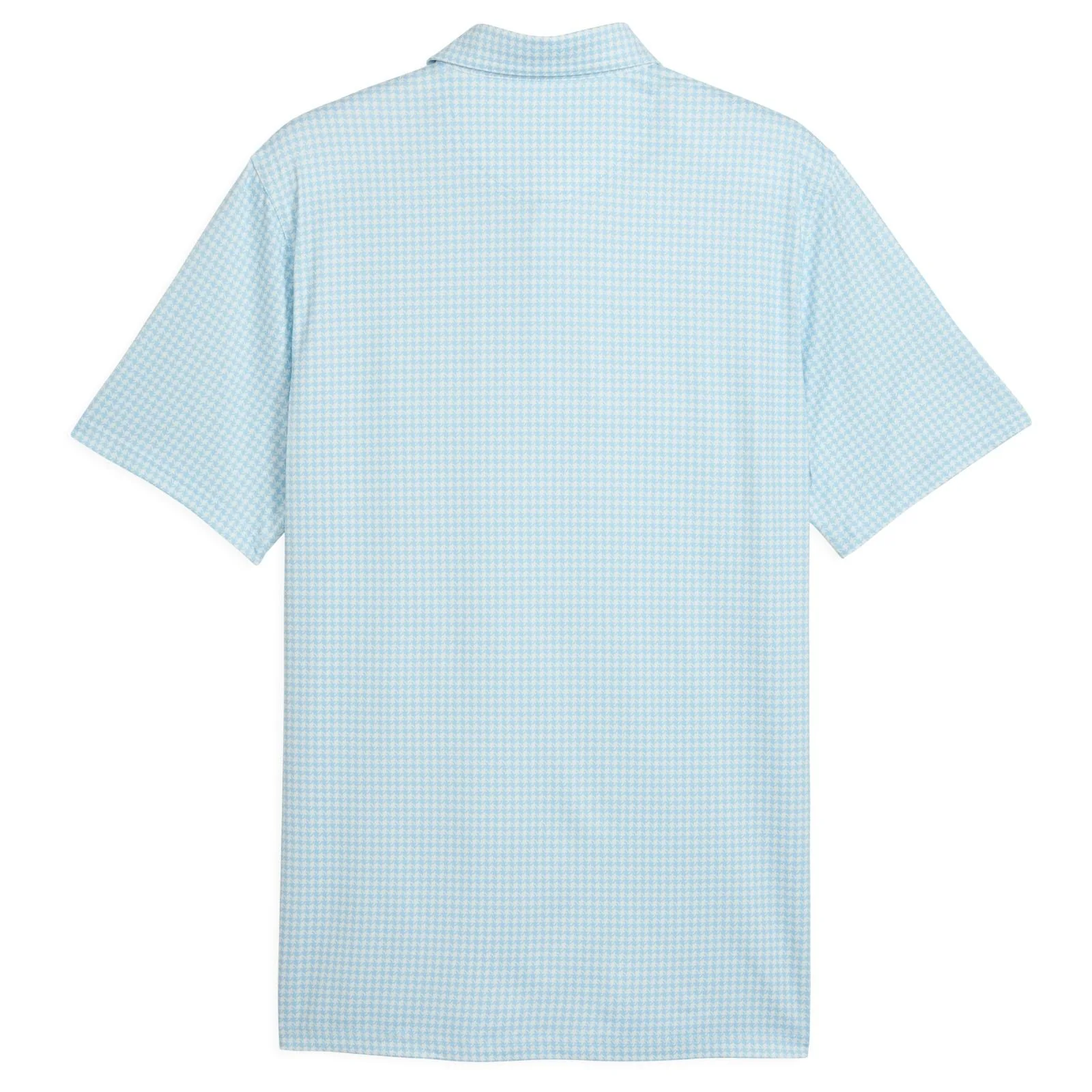 Puma CLOUDSPUN Mono Check Mens Short-Sleeved Golf Polo Shirt - Image 4