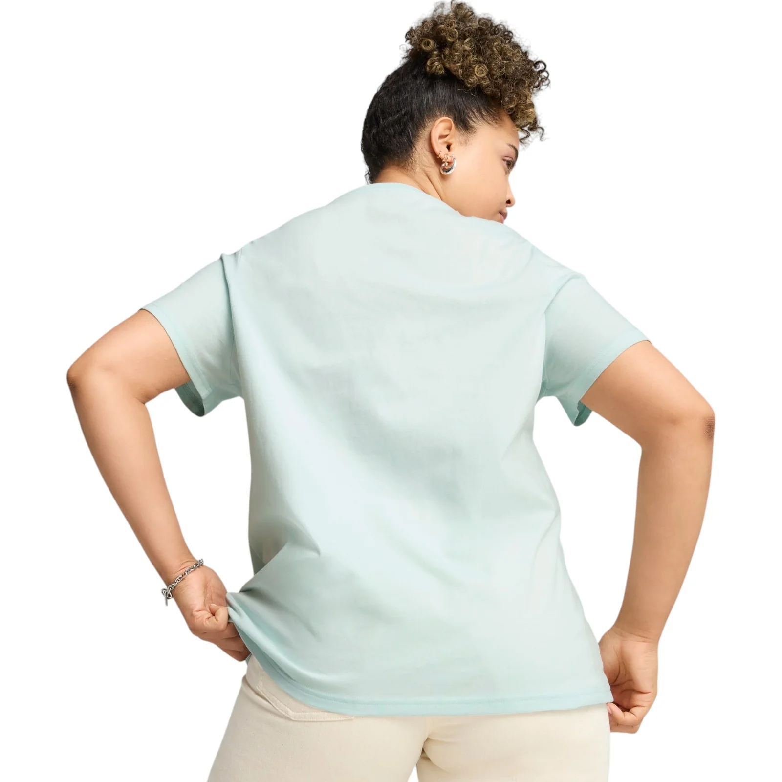Puma Essentials Womens Short Sleeved No. 1 Logo T-Shirt - Image 2