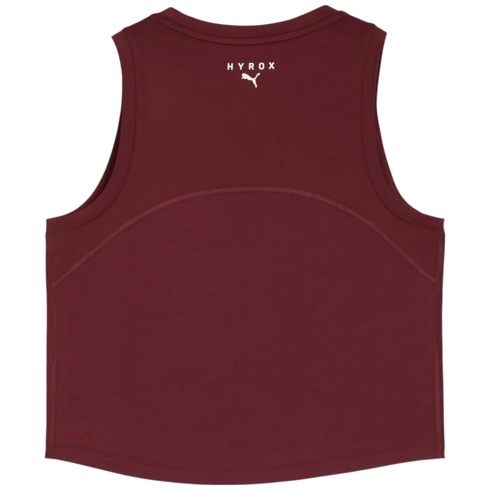 PUMA x HYROX CLOUDSPUN ThermoAdapt Womens Crop Tank Top - Image 4