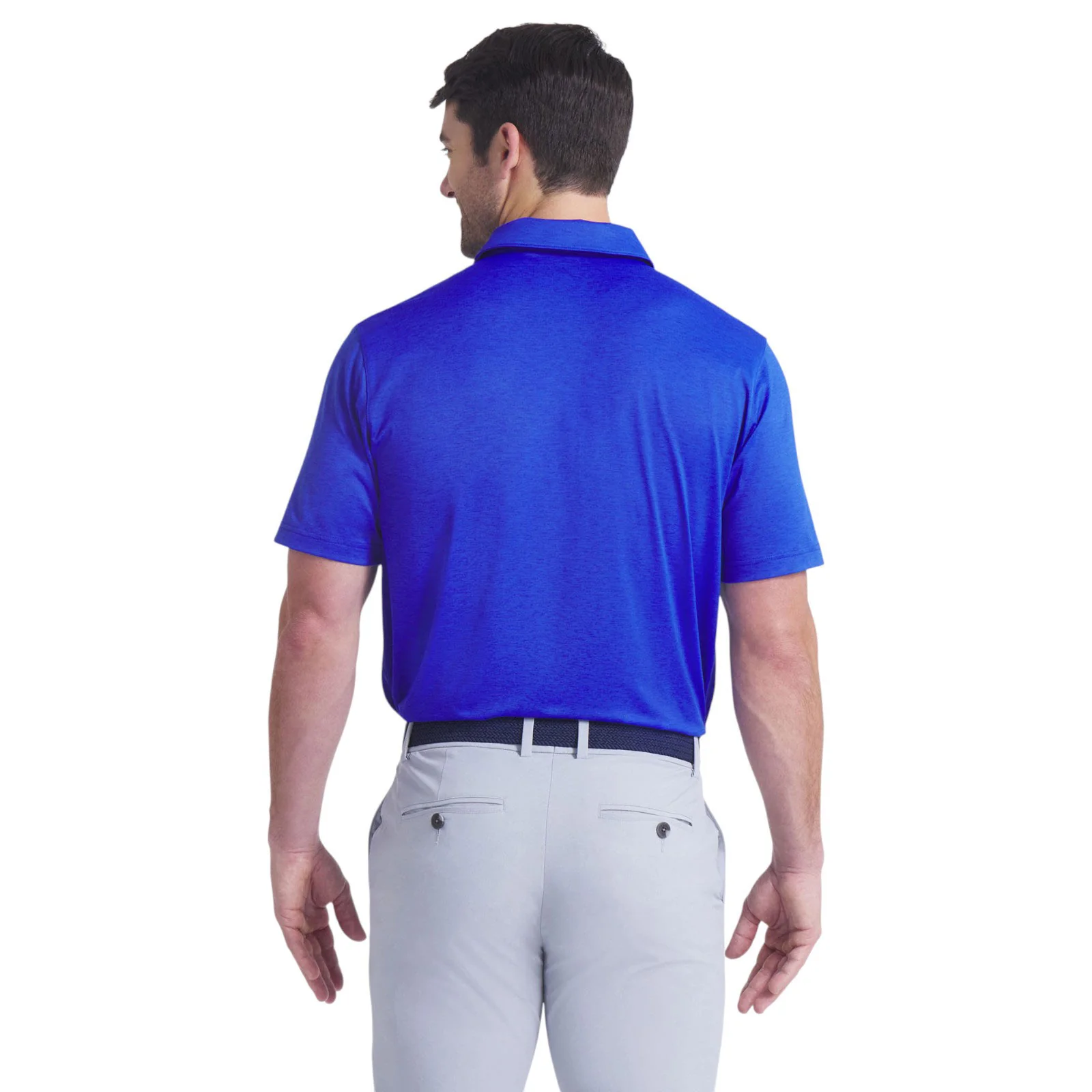 Puma Icon Heather 2.0 Mens Short-Sleeve Golf Polo Shirt - Image 2