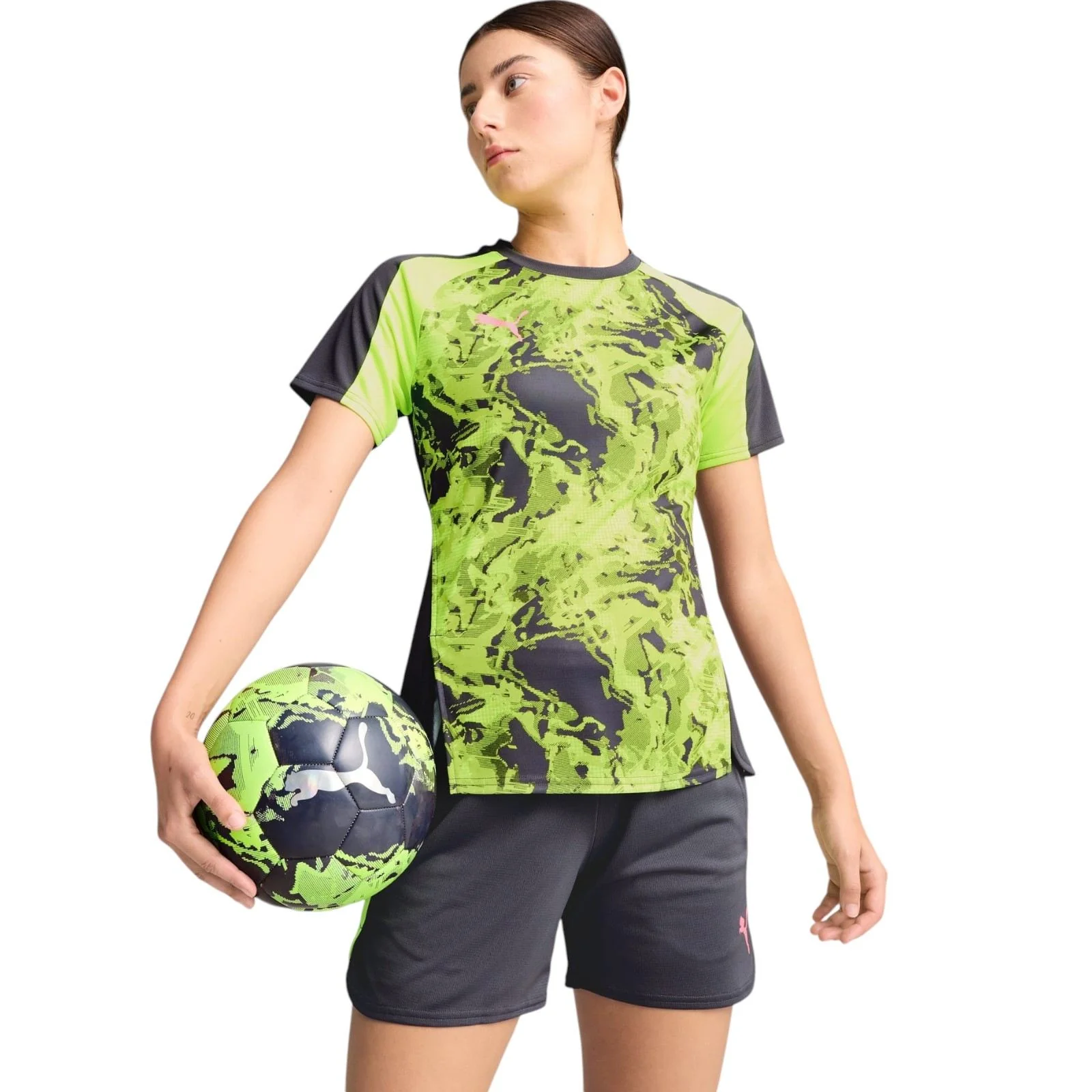 Puma IndividualBlaze Womens Short Sleeved Football Jersey - Image 3