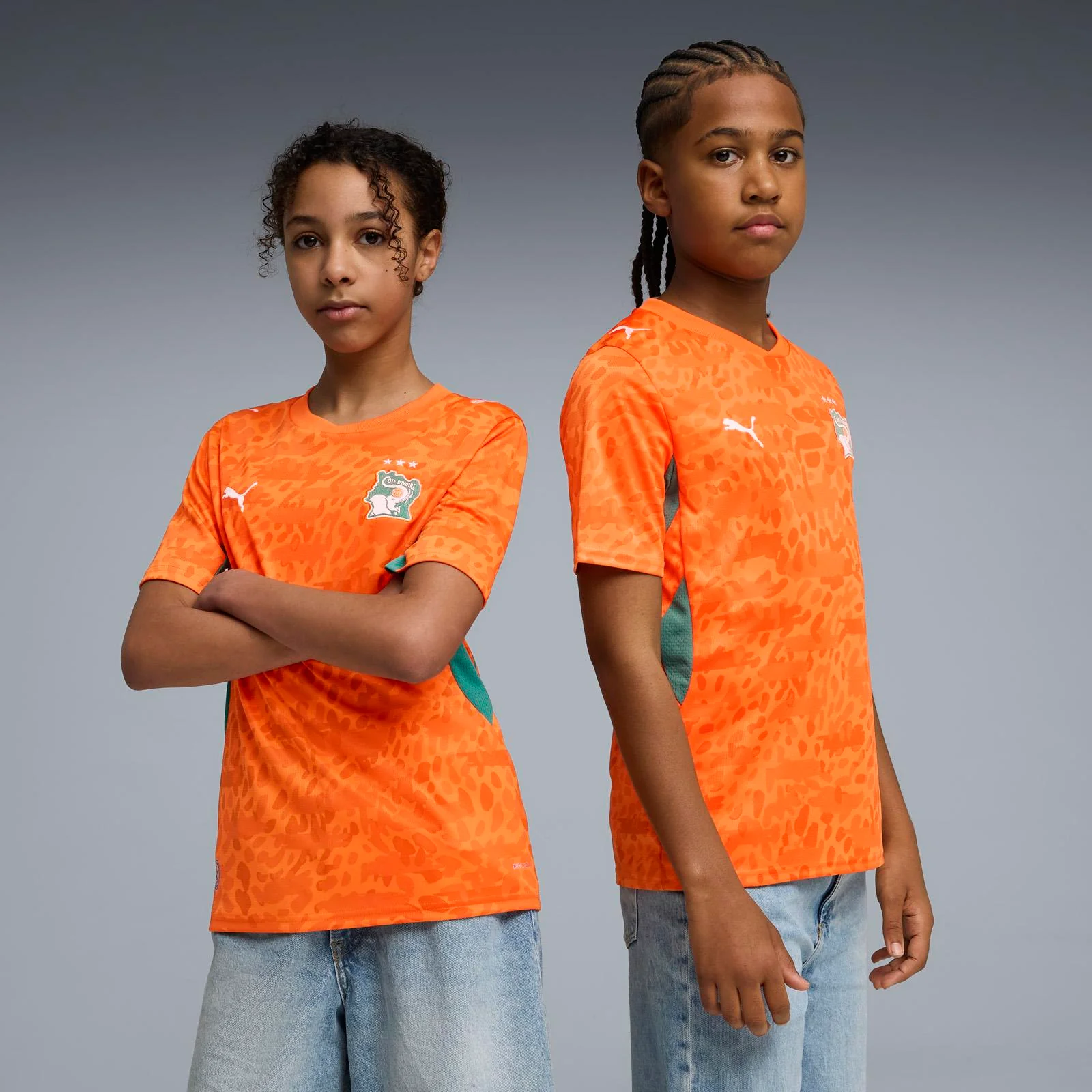 Puma Ivory Coast Football World Cup 2026 Kids Home Jersey - Image 3