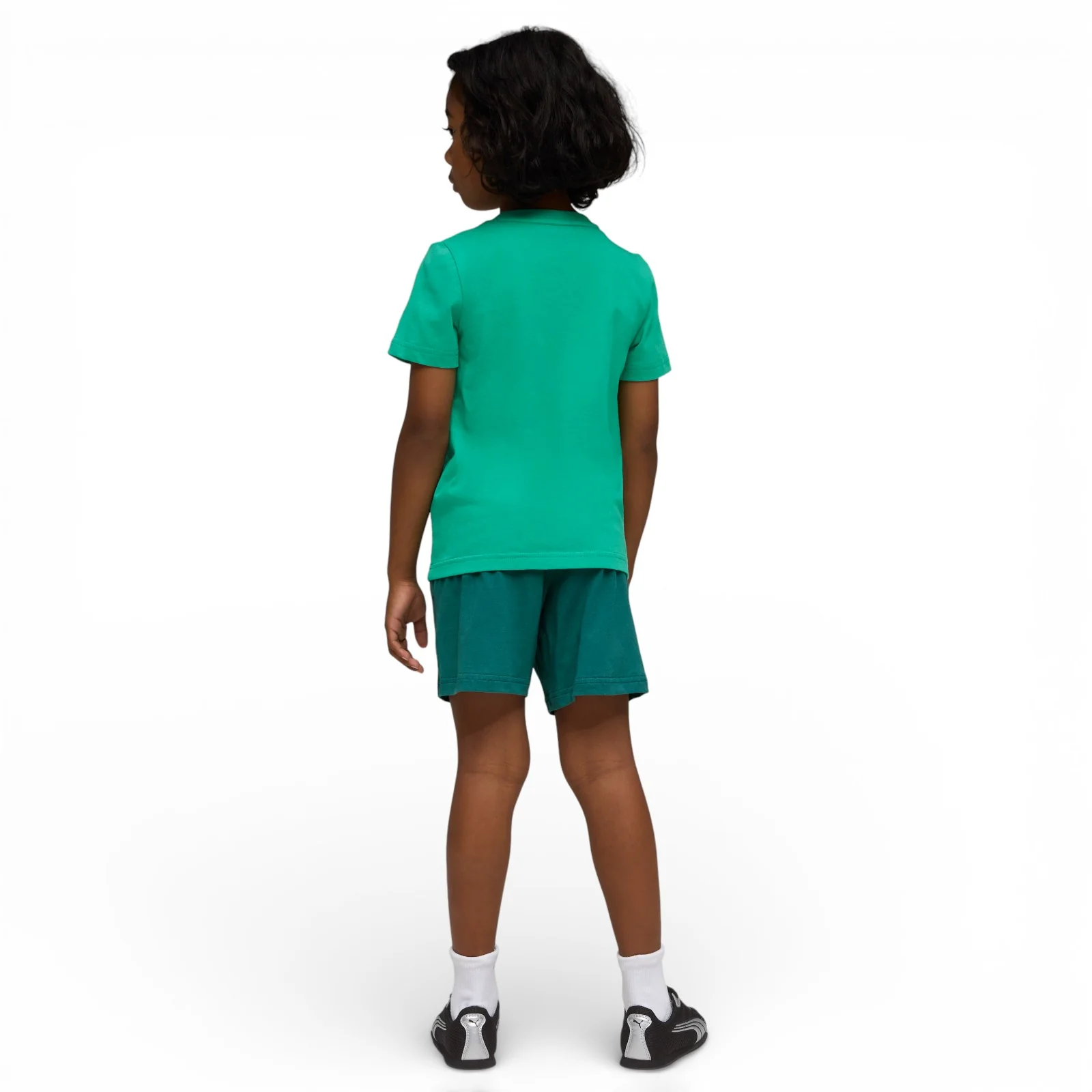 Puma Essentials No.1 Logo Kids T-Shirt & Shorts Set - Image 2