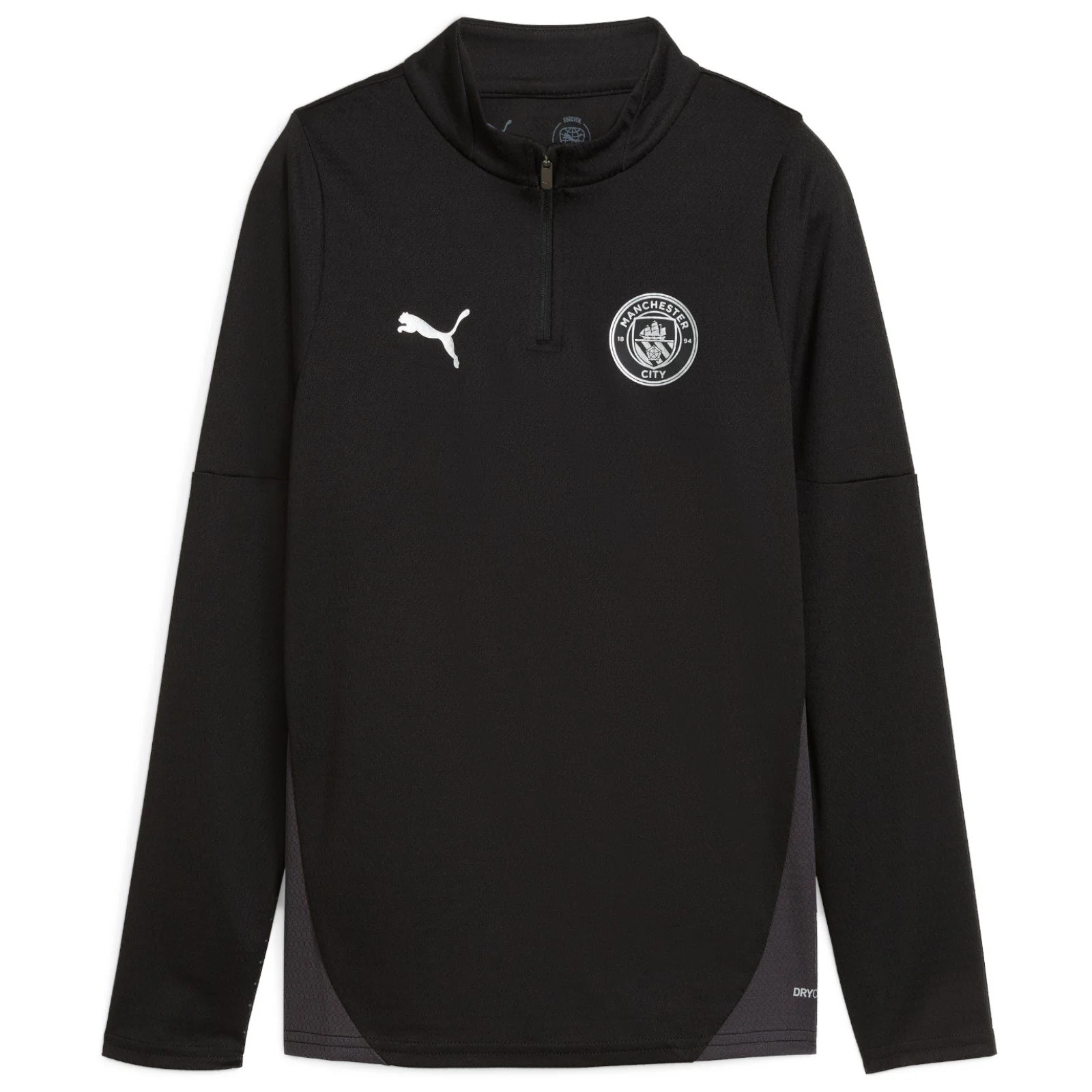 Puma Manchester City Football 2025/26 Kids Half-Zip Training Top - Image 4