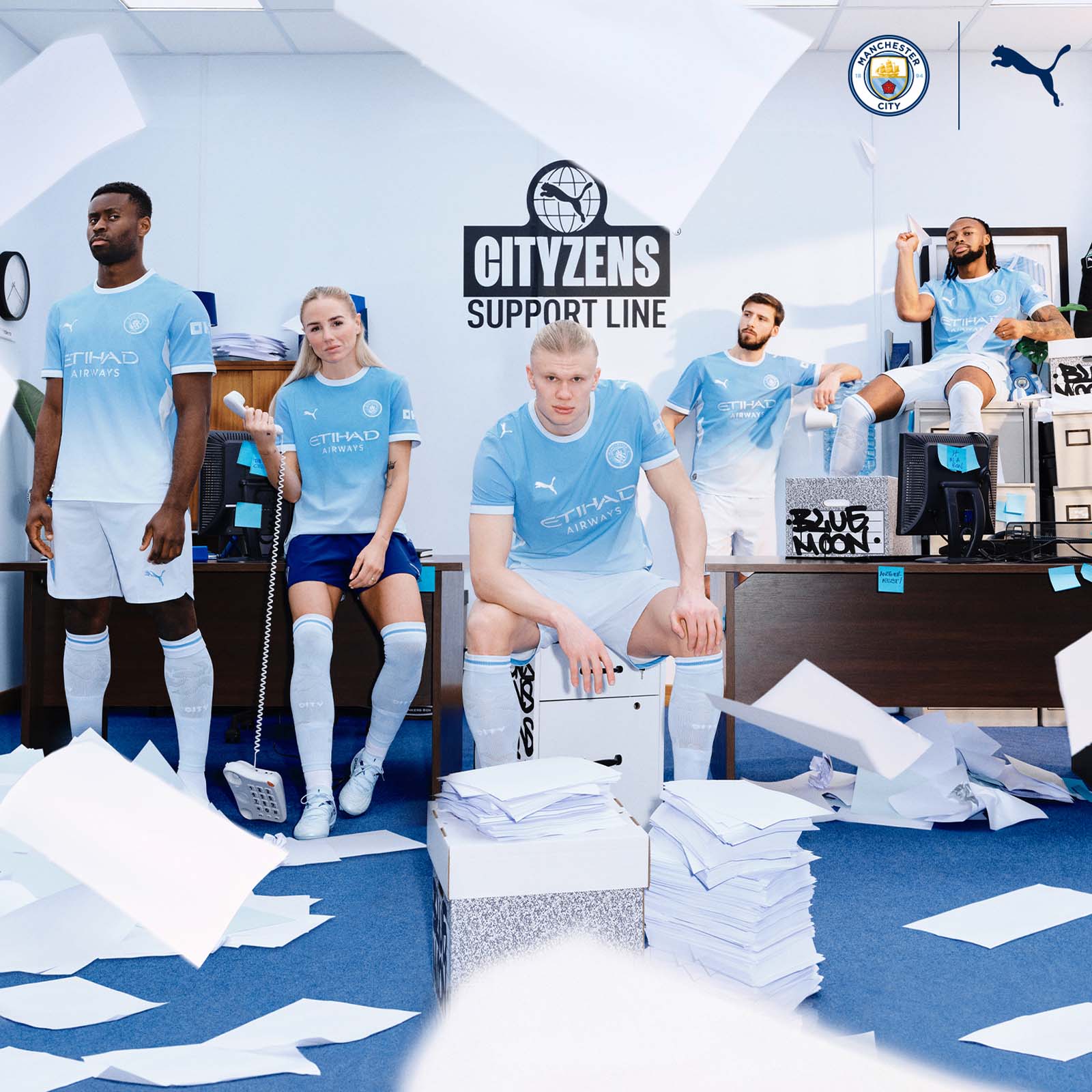 Puma Manchester City FC 2026/27 Kids Replica Home Jersey - Image 17