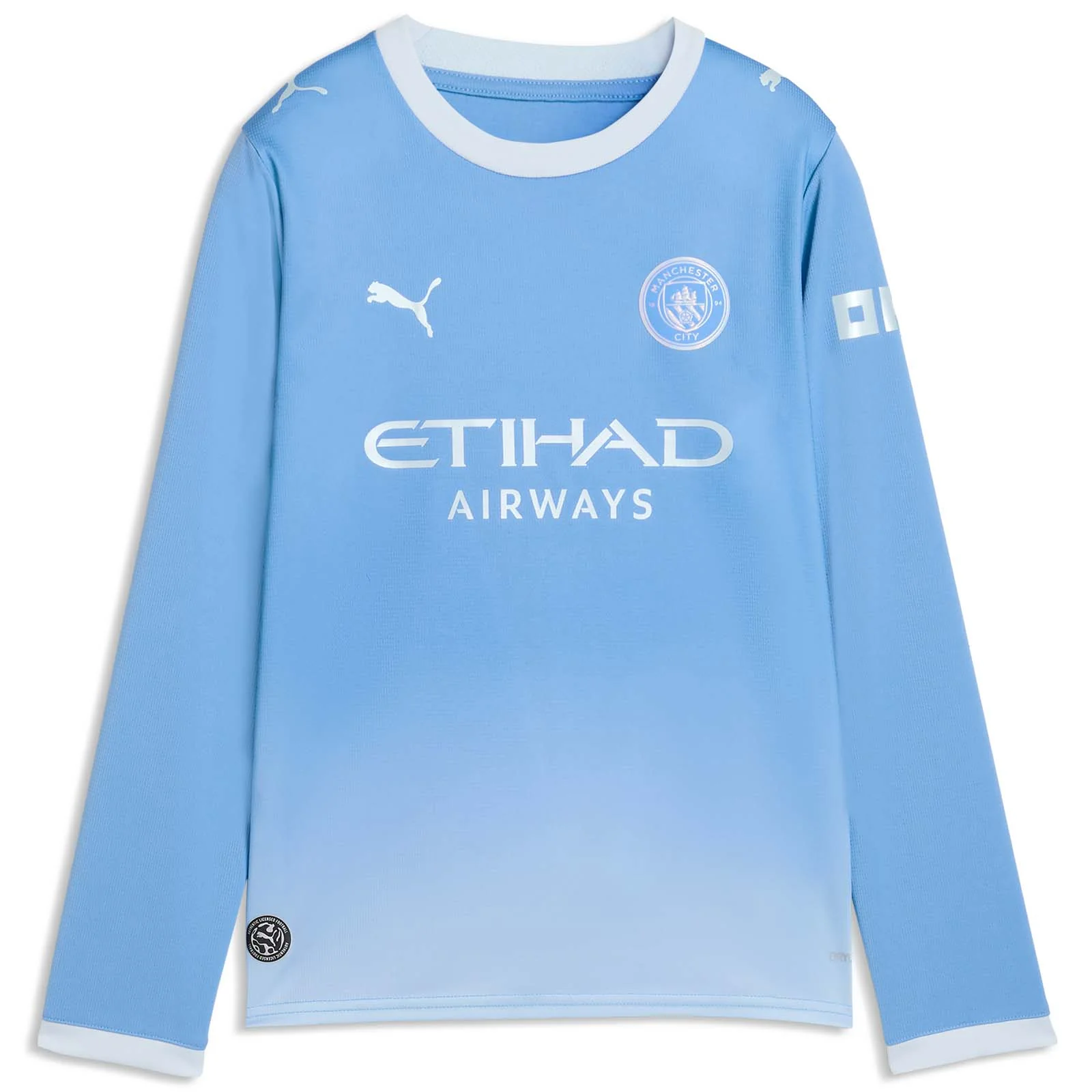 Puma Manchester City FC 2026/27 Kids Long-Sleeve Home Jersey