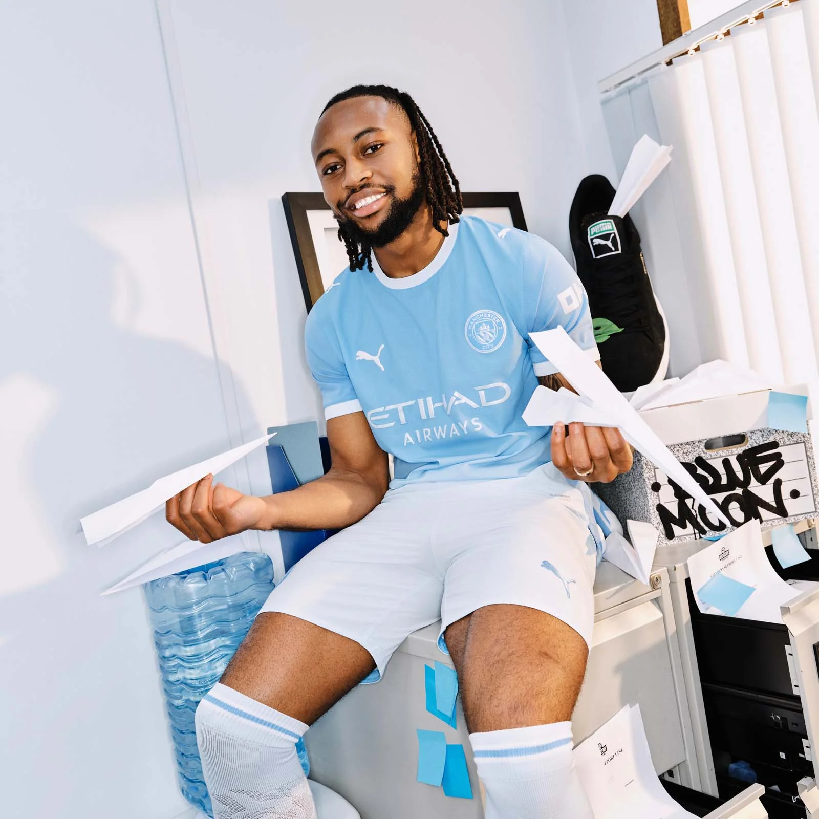 Puma Manchester City FC 2026/27 Kids Long-Sleeve Home Jersey - Image 11
