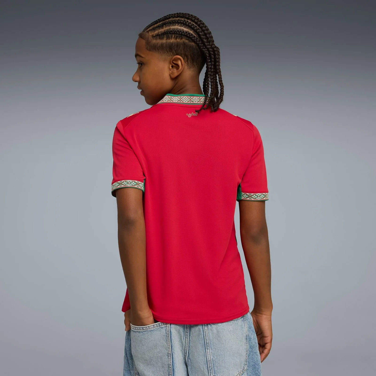 Puma Morocco Football World Cup 2026 Kids Home Jersey - Image 4