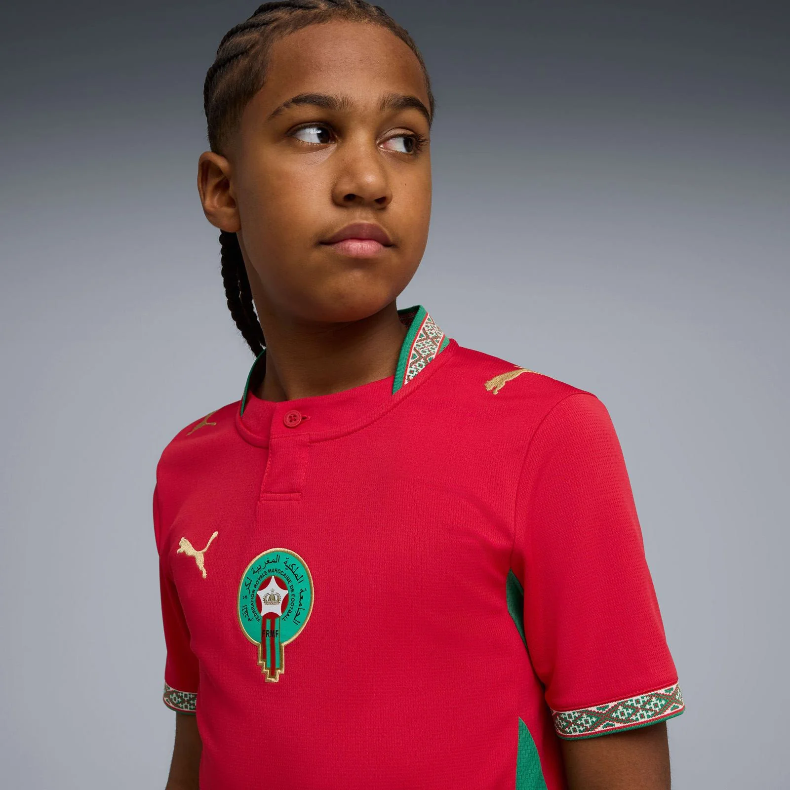 Puma Morocco Football World Cup 2026 Kids Home Jersey - Image 5