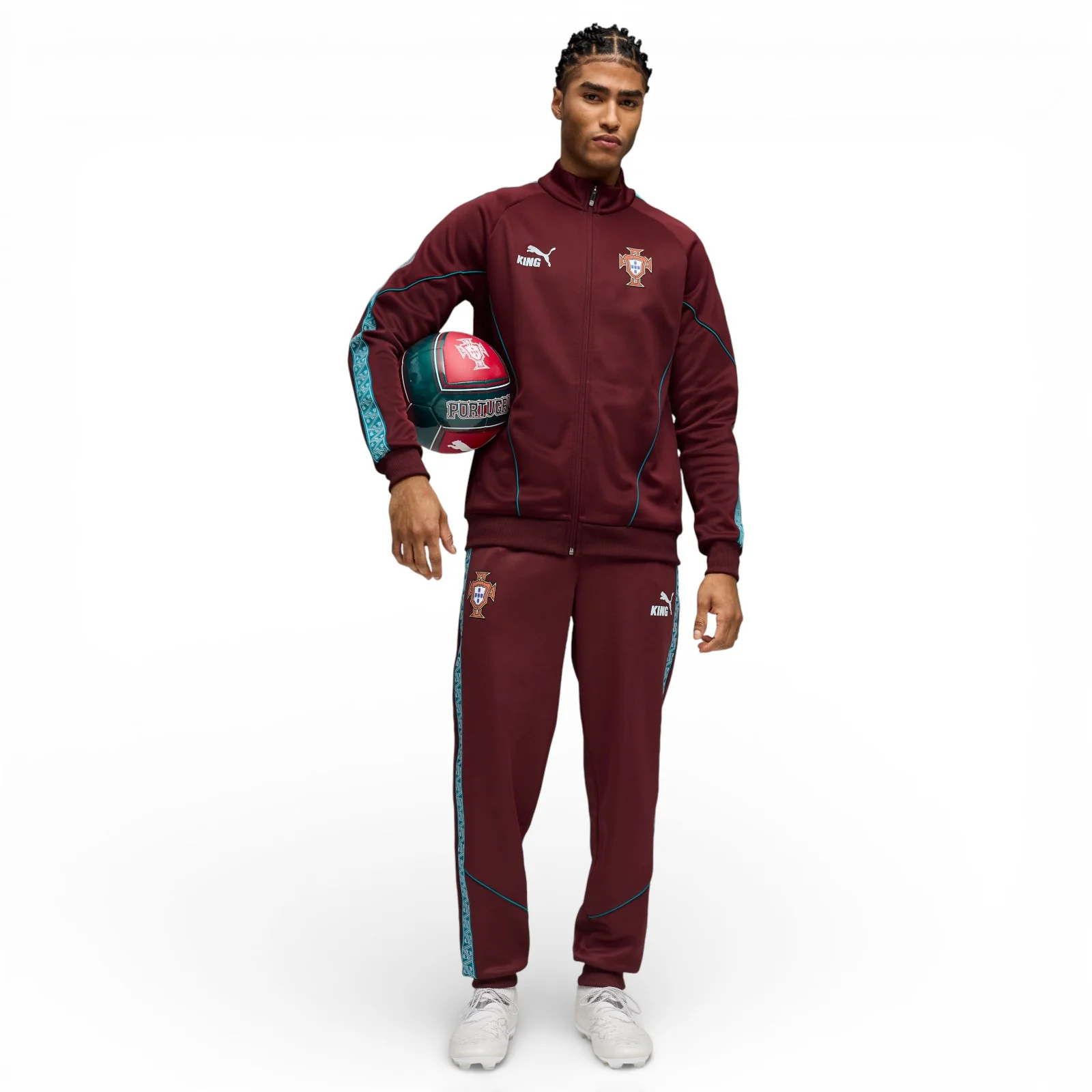 Puma Portugal Football World Cup Mens KING Anthem Jacket - Image 7