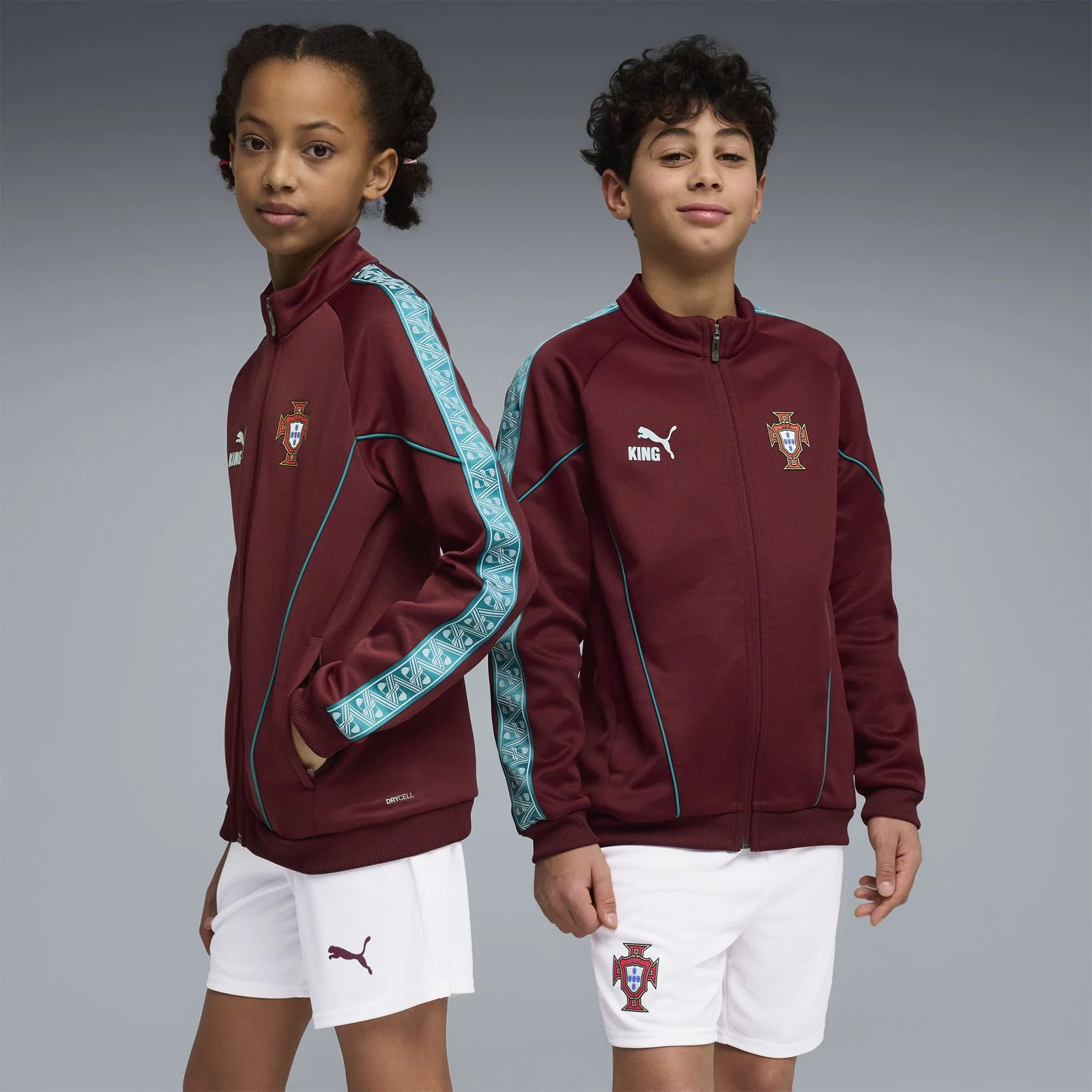 Puma Portugal Football World Cup 2026 Kids KING Anthem Jacket - Image 3