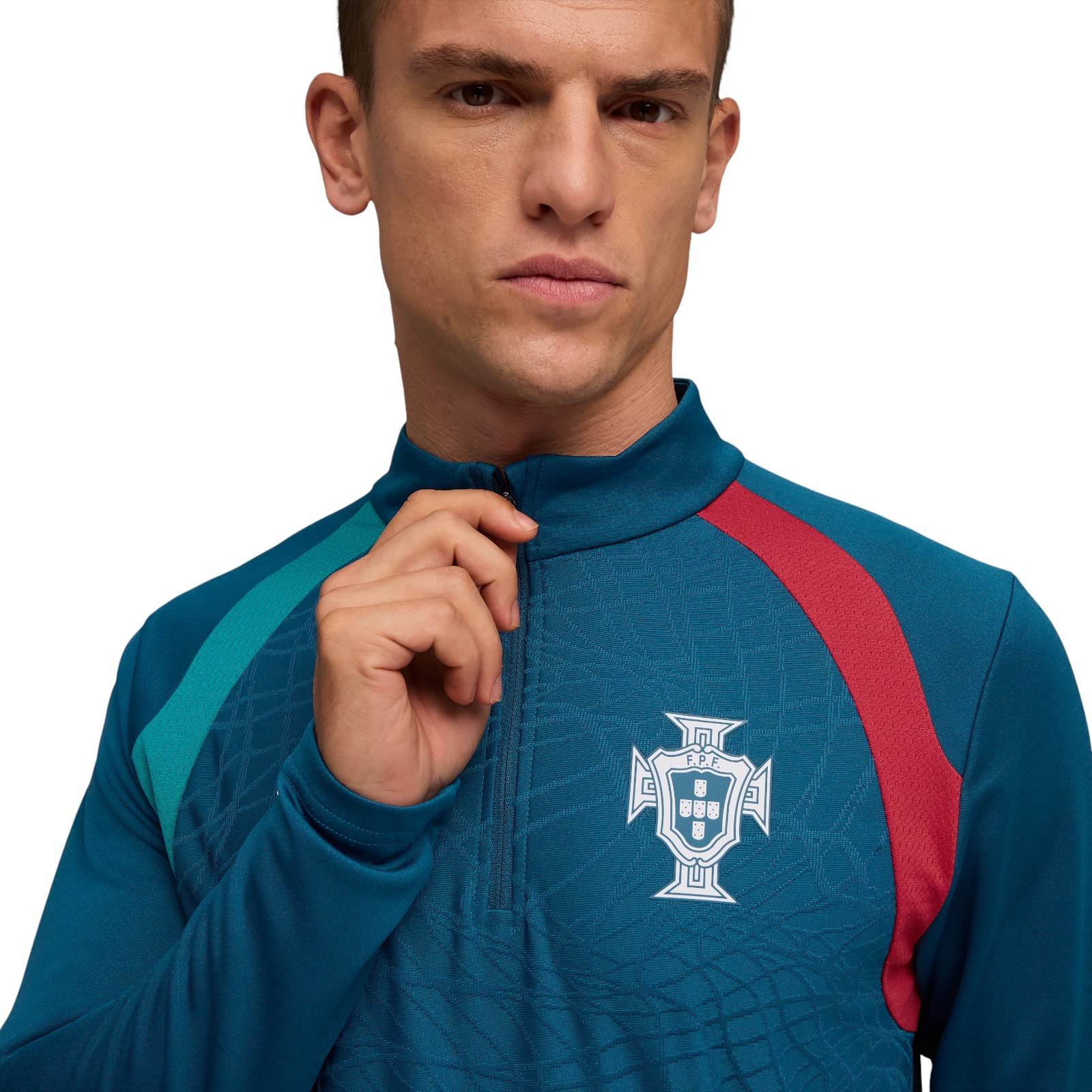 Puma Portugal Football World Cup Mens Training Half-Zip - Image 3