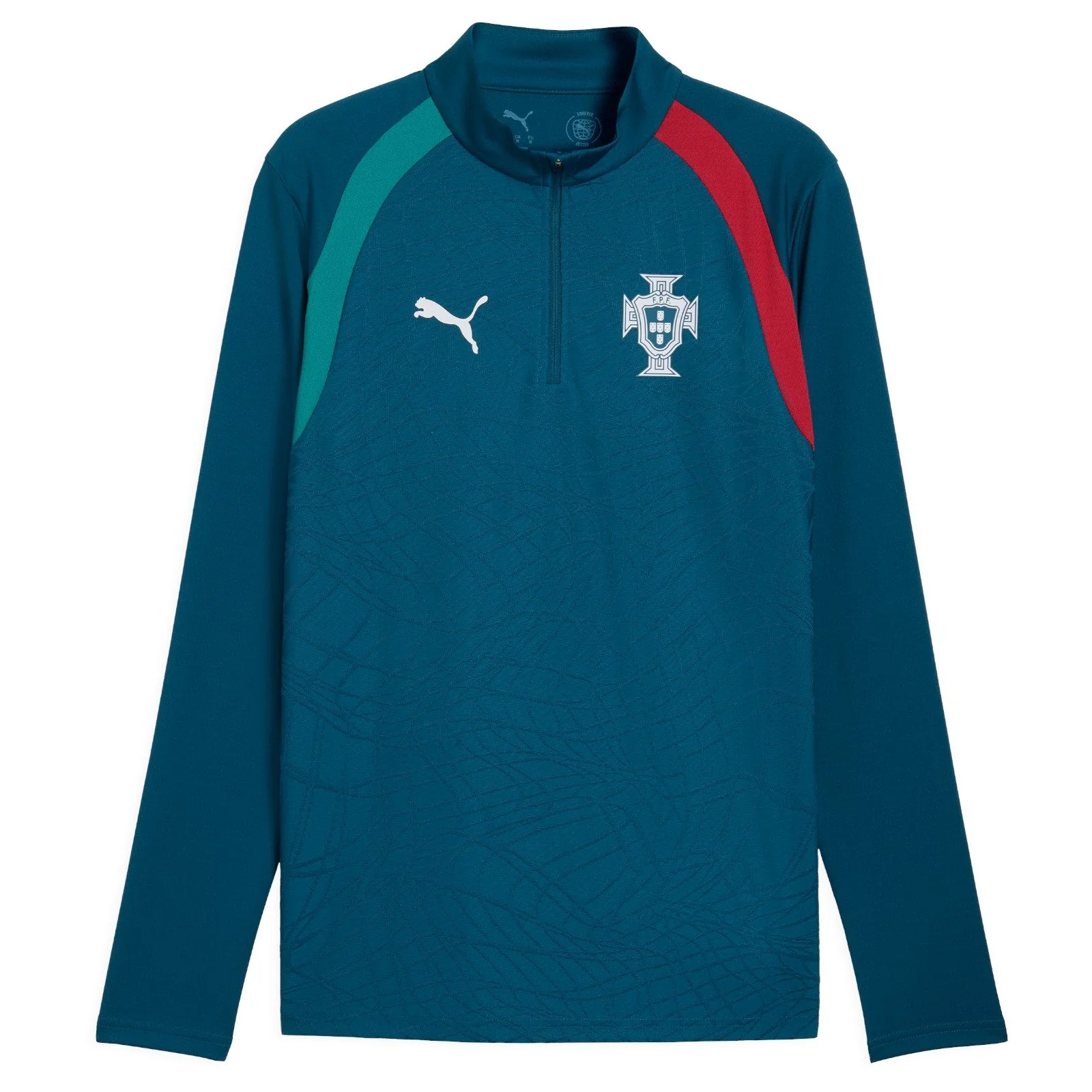 Puma Portugal Football World Cup Mens Training Half-Zip - Image 5