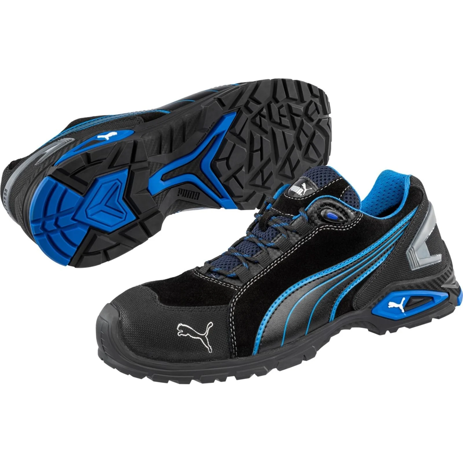 Puma Safety Mens Rio Low Lace-up Safety Boot Black - Image 5
