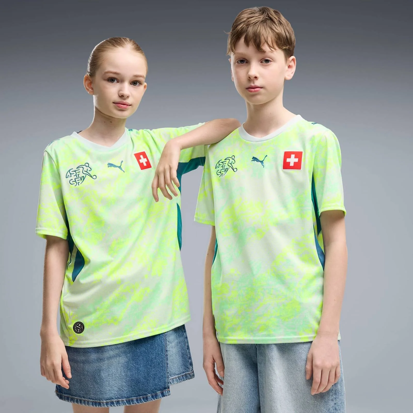 Puma Switzerland Football World Cup 2026 Kids Away Jersey - Image 3