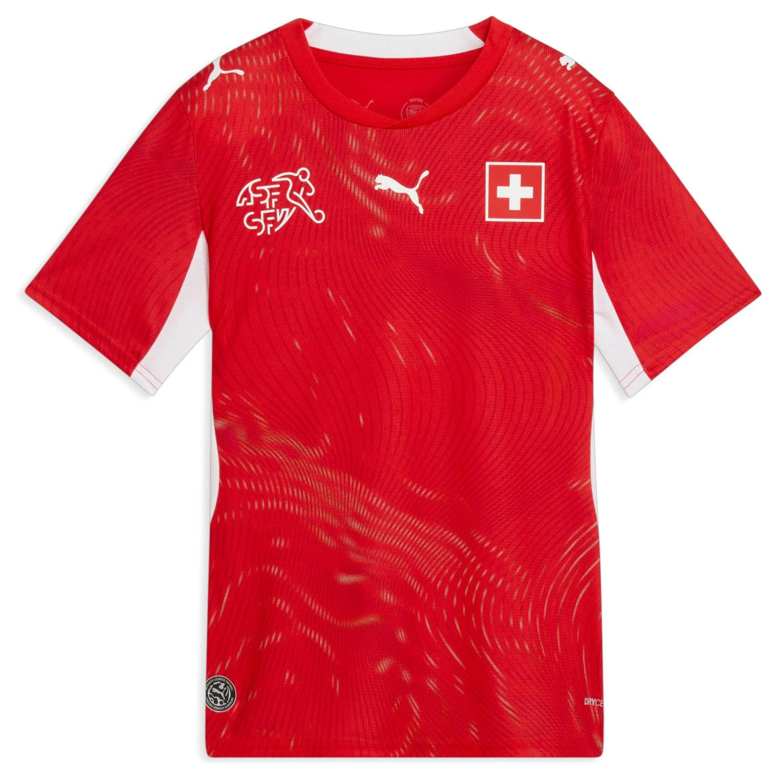 PUMA Switzerland World Cup 2026 Kids Football Home Jersey