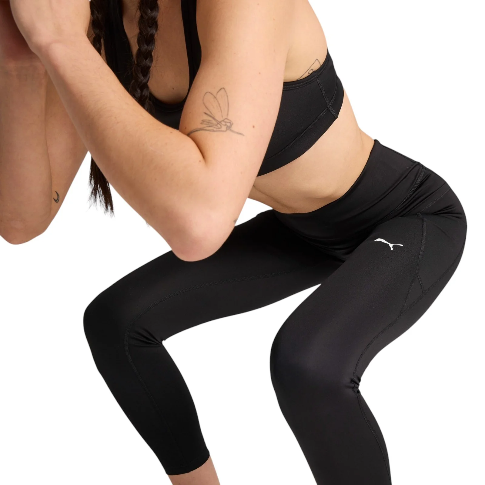 Puma TAD ESSENTIALS Womens 7/8 Length High-Rise Leggings - Image 4