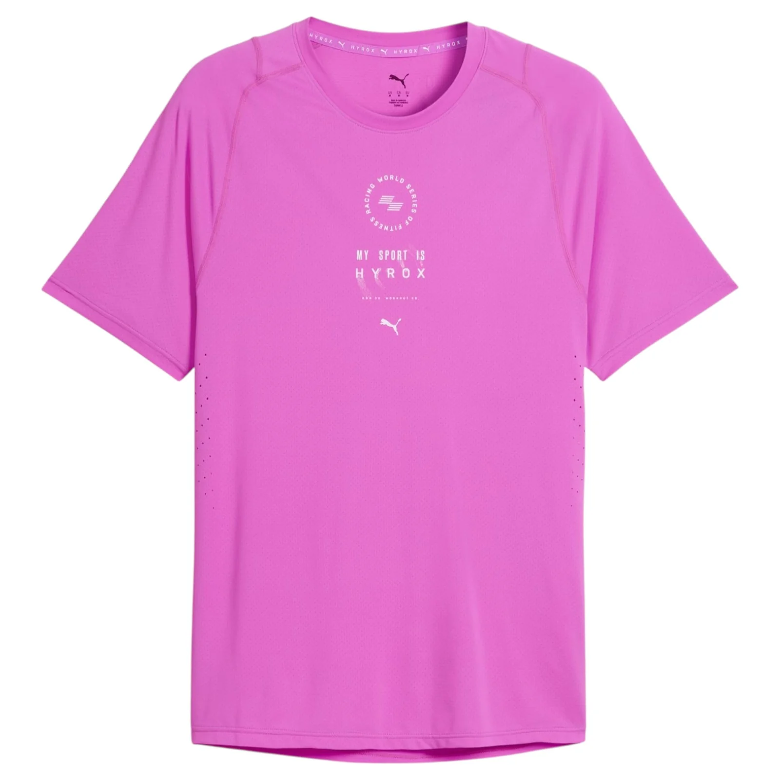 PUMA X HYROX DRYELITE Mens Short-Sleeve Training Tee - Image 5