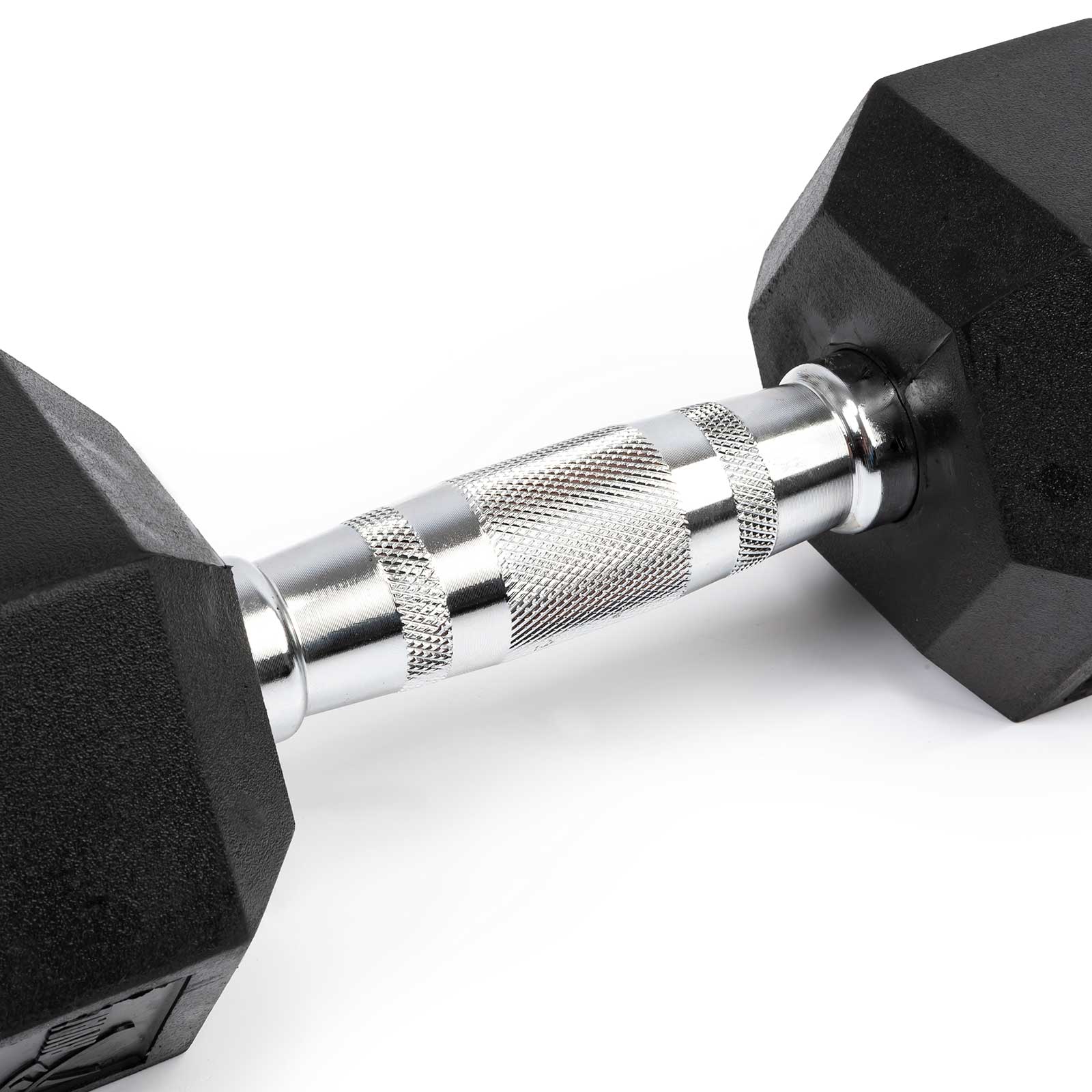 Rival Rubber Hex Dumbell 5kg Pair - Image 2