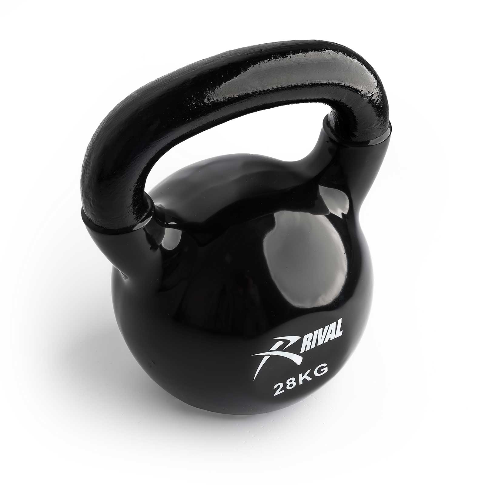 Rival Vinyl Coated Kettlebell - 28kg - Image 3