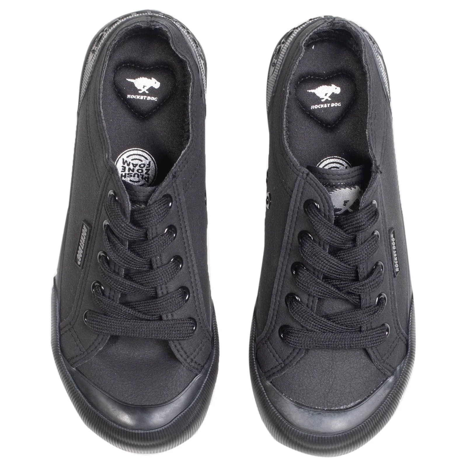 Rocket Dog Womens Jazzin Fable Trainer Black - Image 6