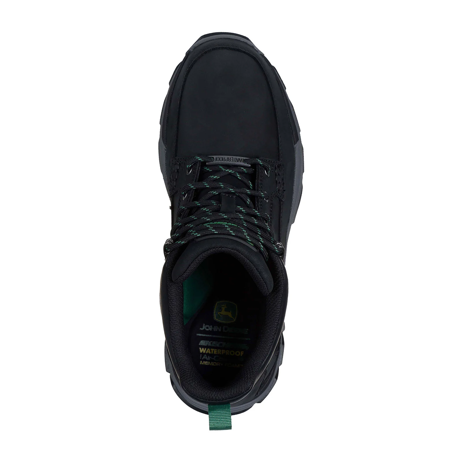 Skechers Respected Landin Mens John Deere Waterproof Mid Top Shoes - Image 3
