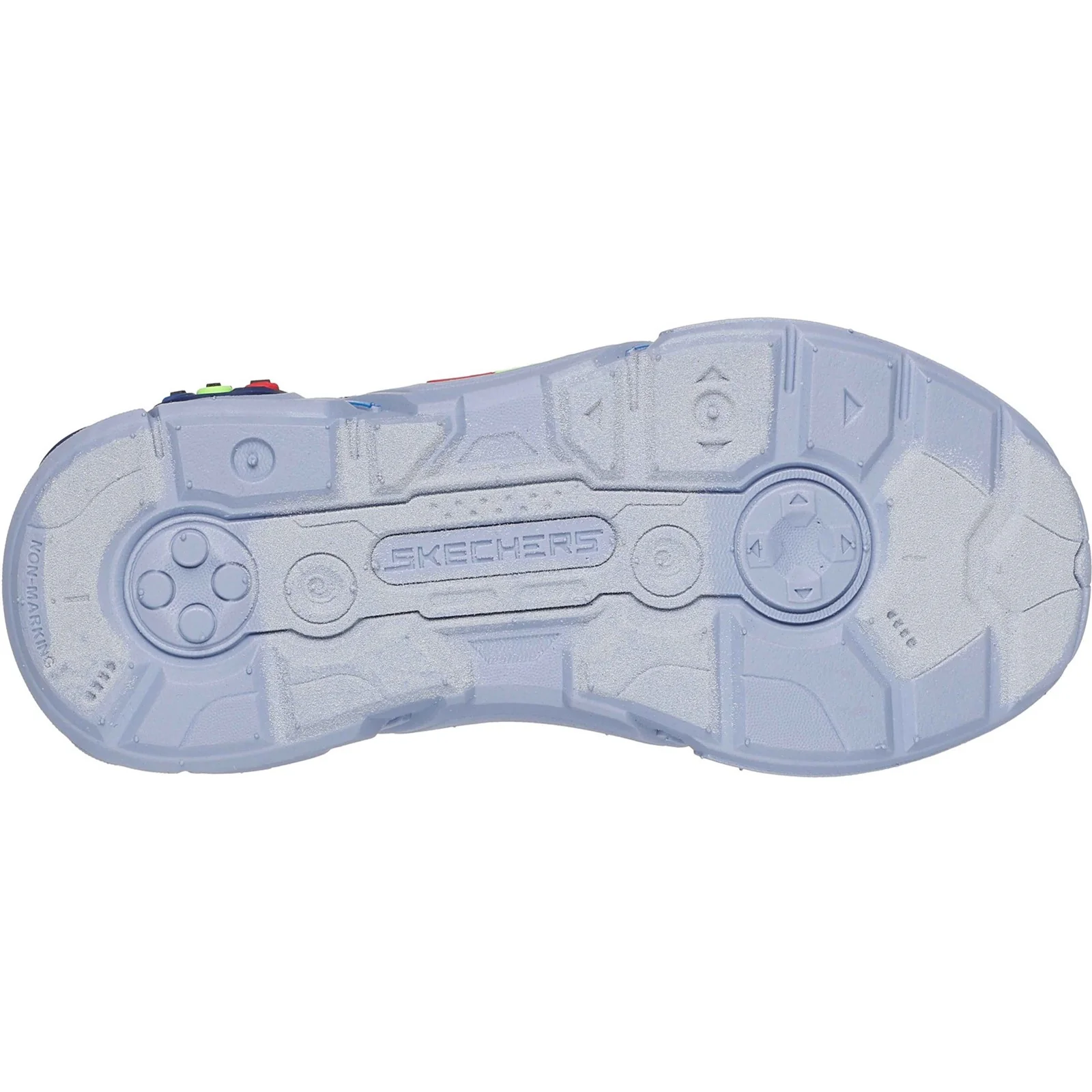 Skechers Junior Boys Game Kicks: Gametronix 2.0 Trainer Navy/Multi - Image 2