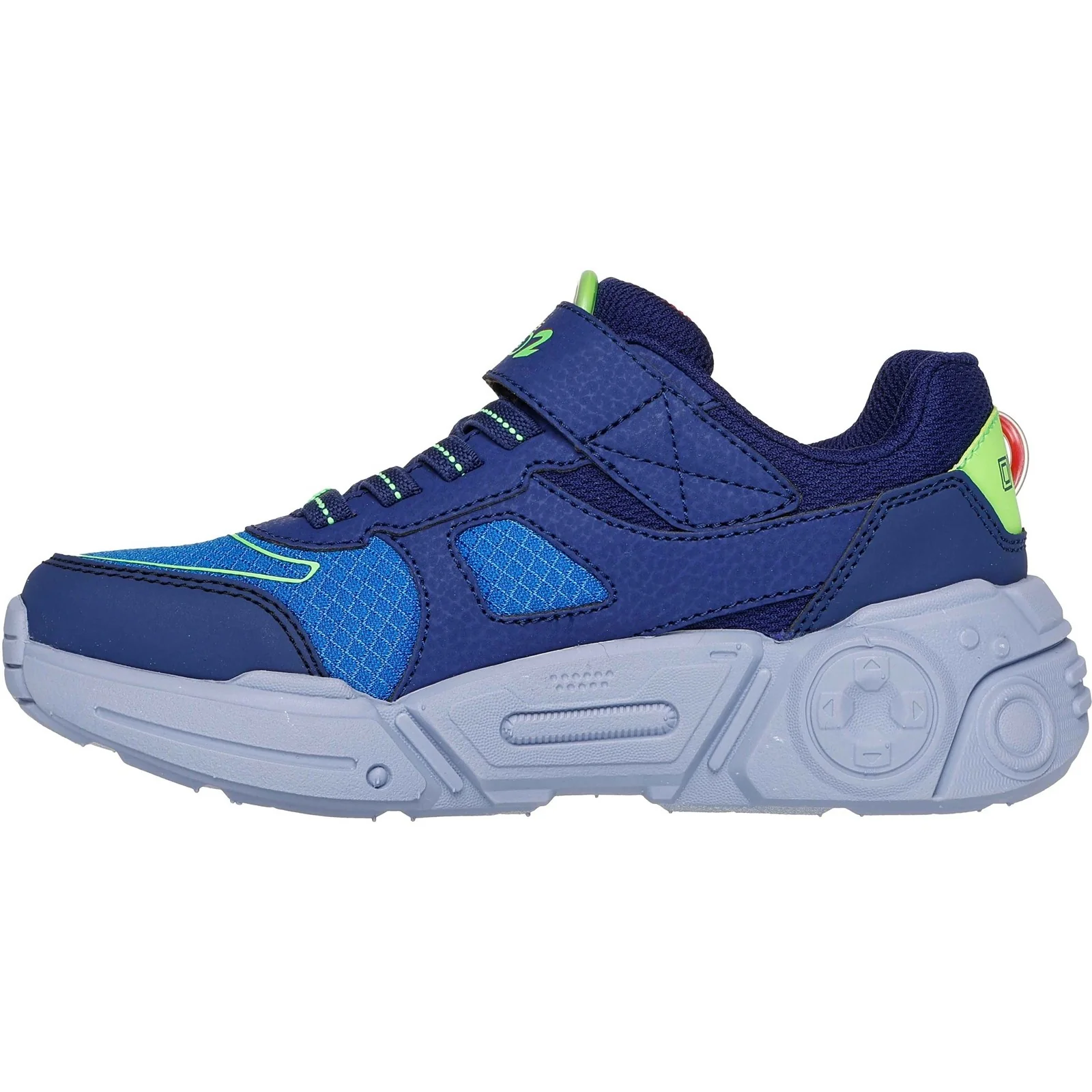 Skechers Junior Boys Game Kicks: Gametronix 2.0 Trainer Navy/Multi - Image 3