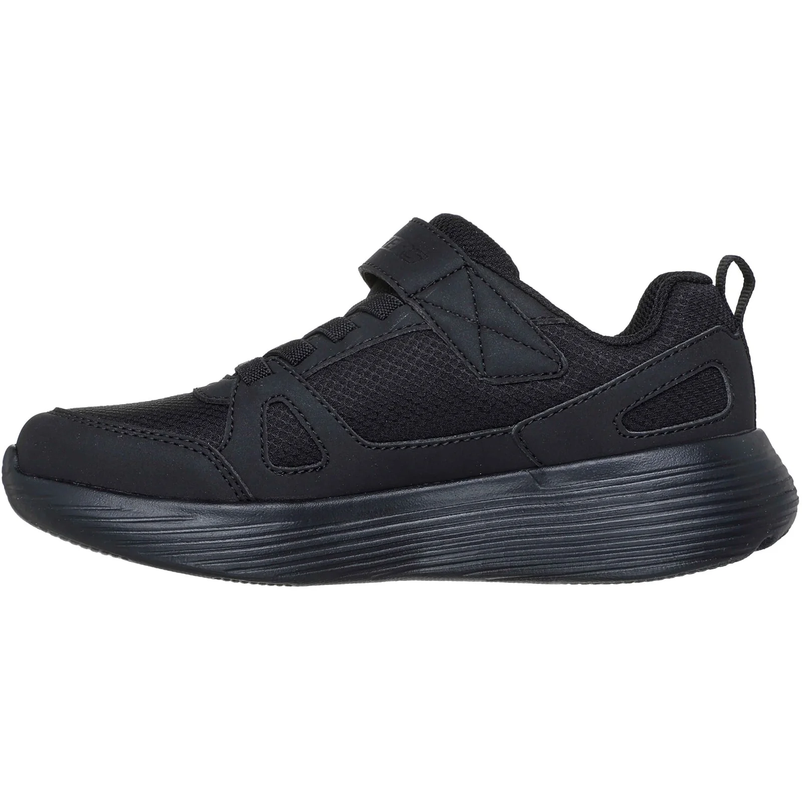 Skechers Junior Boys GO RUN 400 V.2 Technix Trainer Black - Image 2