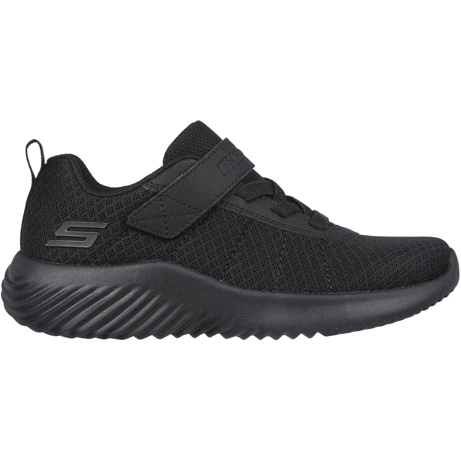 Skechers Junior Kids Bounder Baronik Shoes Black
