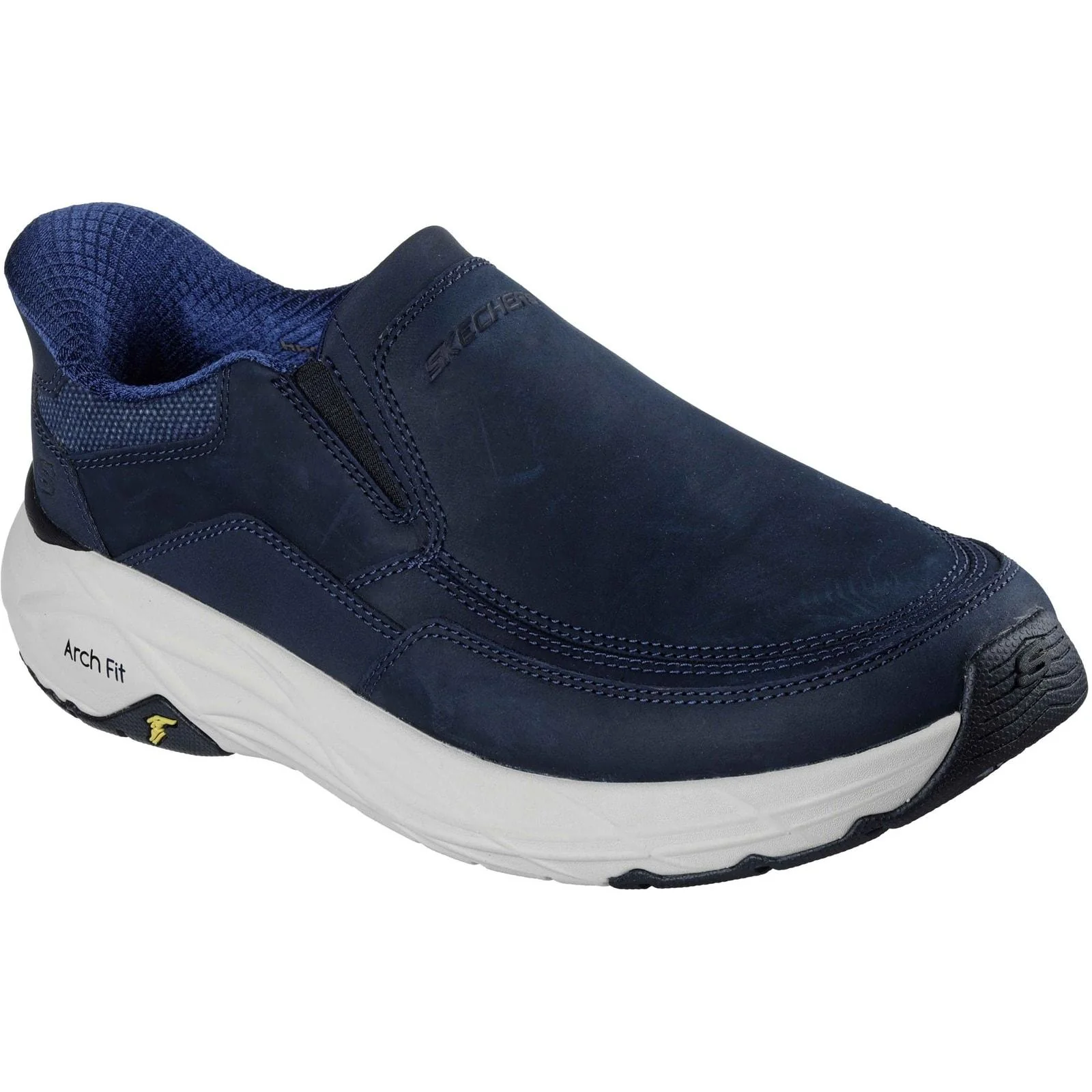 Skechers Mens Arch Fit Maverick Shoes Navy - Image 2