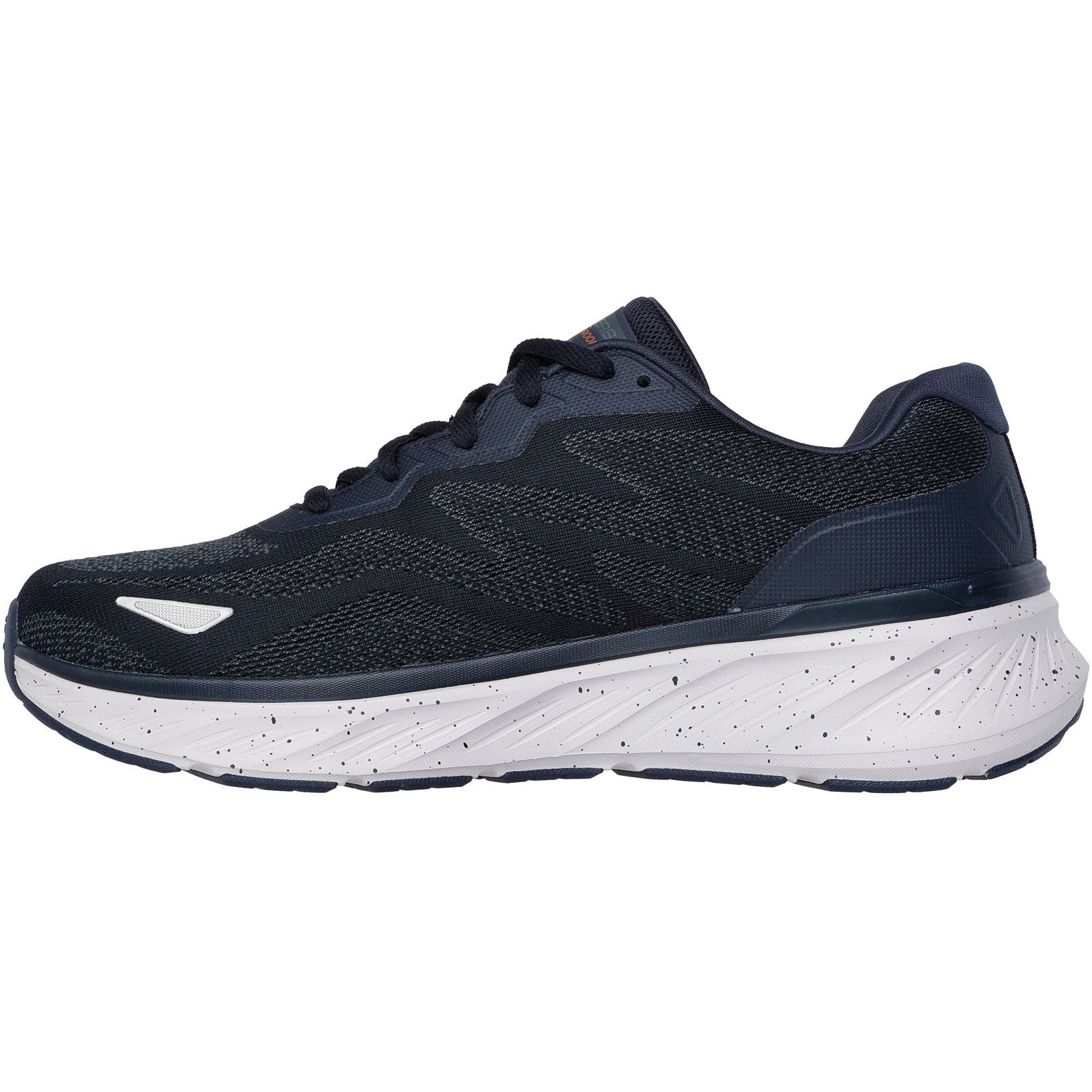 Skechers Mens Edgeride Konzo Shoe Navy/Orange - Image 2